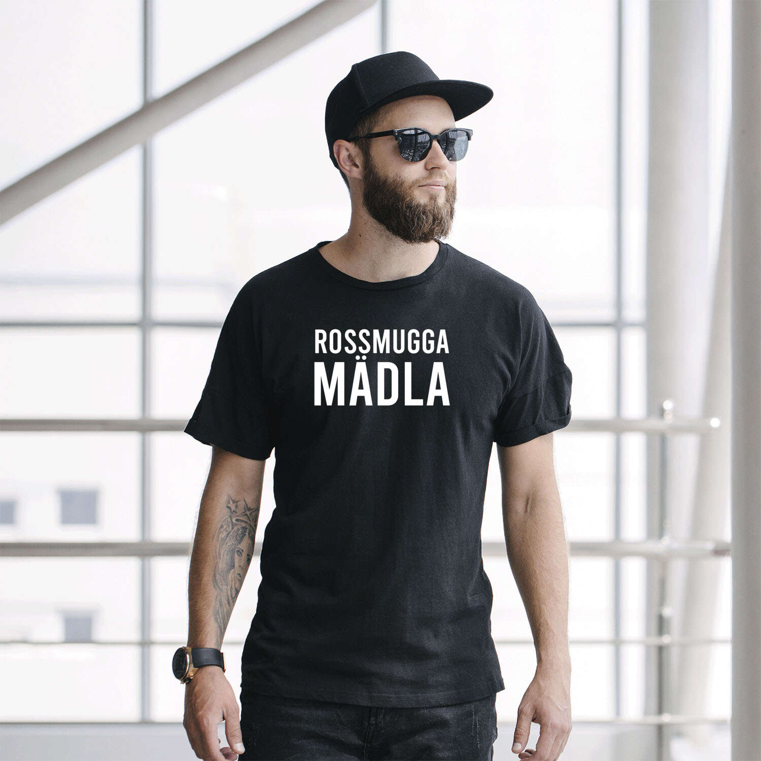 T-Shirt »Rossmugga Mädla«, Design »Allgäuer Gschwätz«