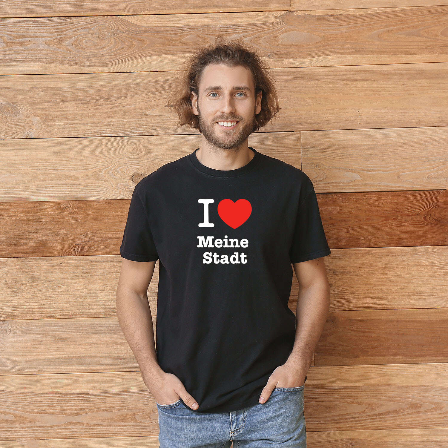 Meine Stadt T-Shirt »I love«