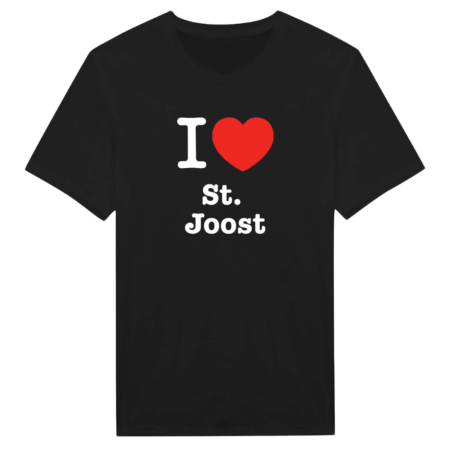 T-Shirt »I love« für den Ort »St. Joost«