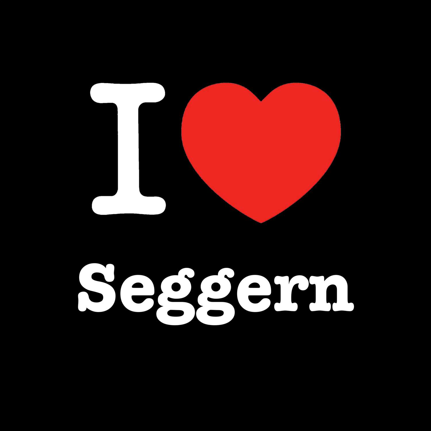 Seggern T-Shirt »I love«