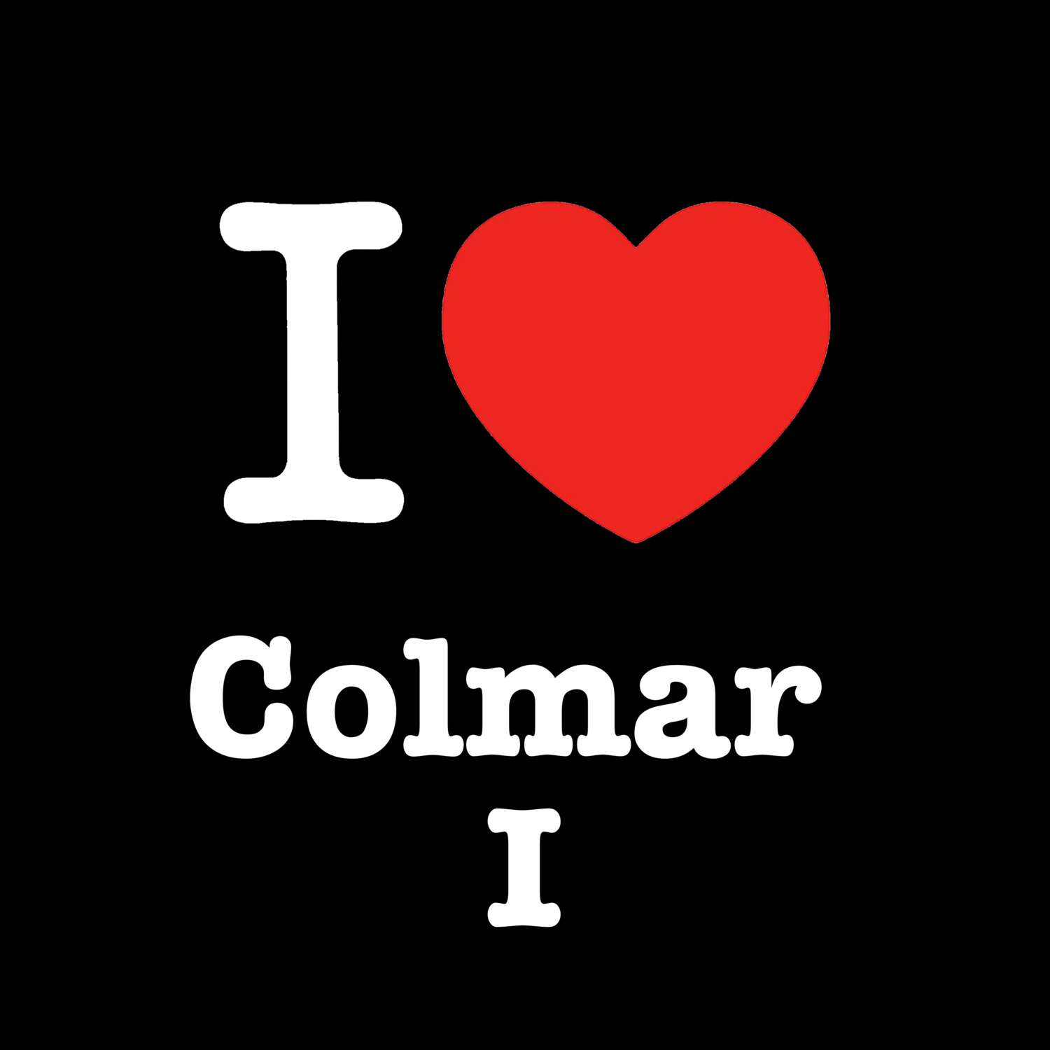 Colmar I T-Shirt »I love«