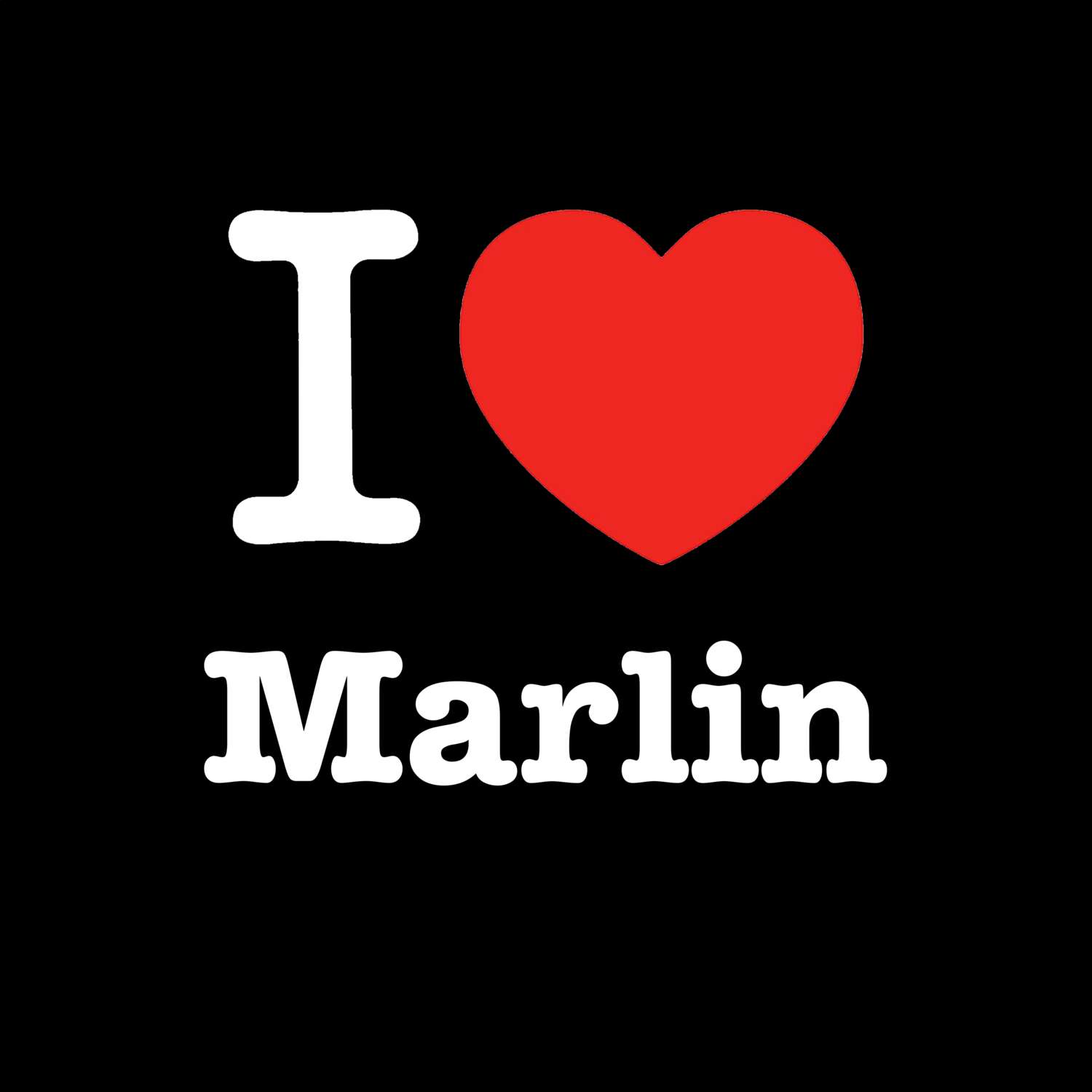 Marlin T-Shirt »I love«