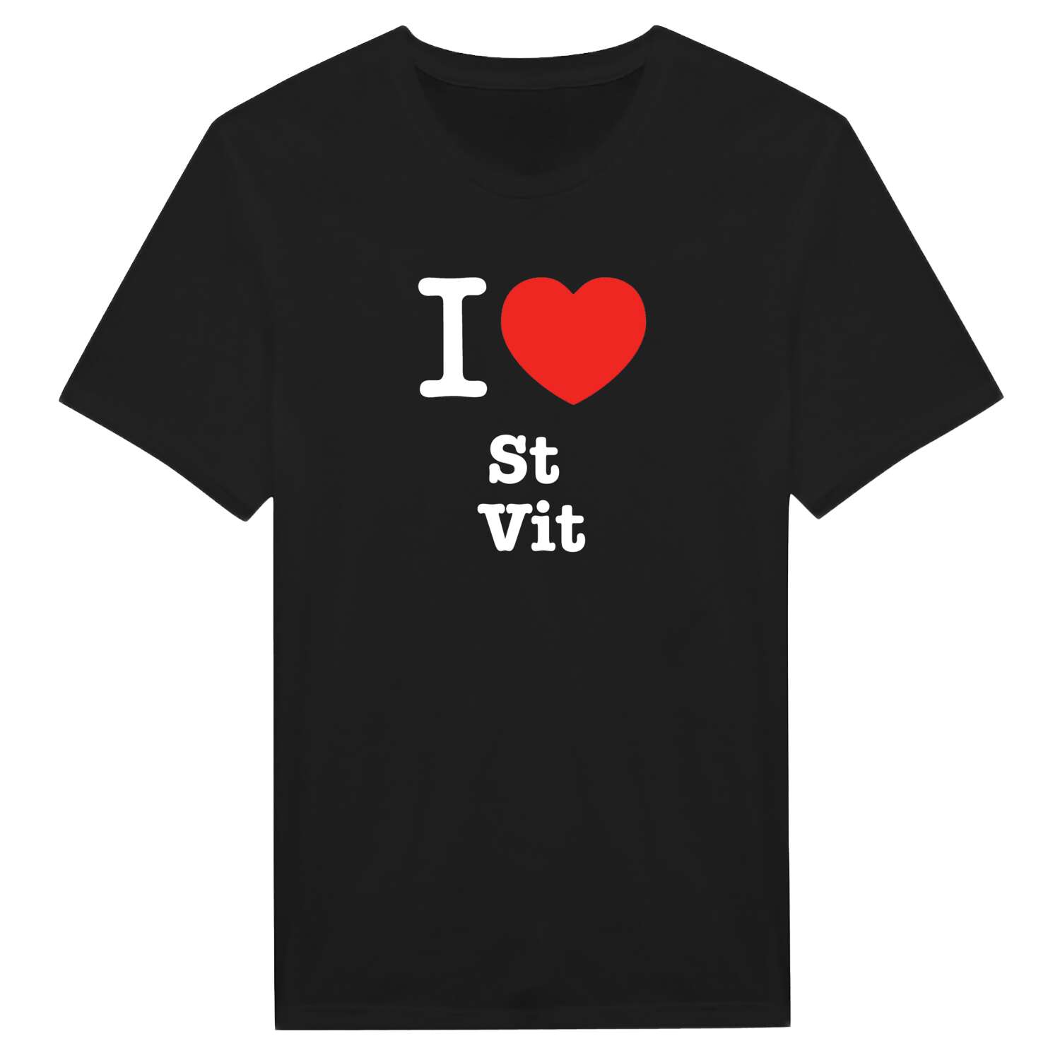 St Vit T-Shirt »I love«
