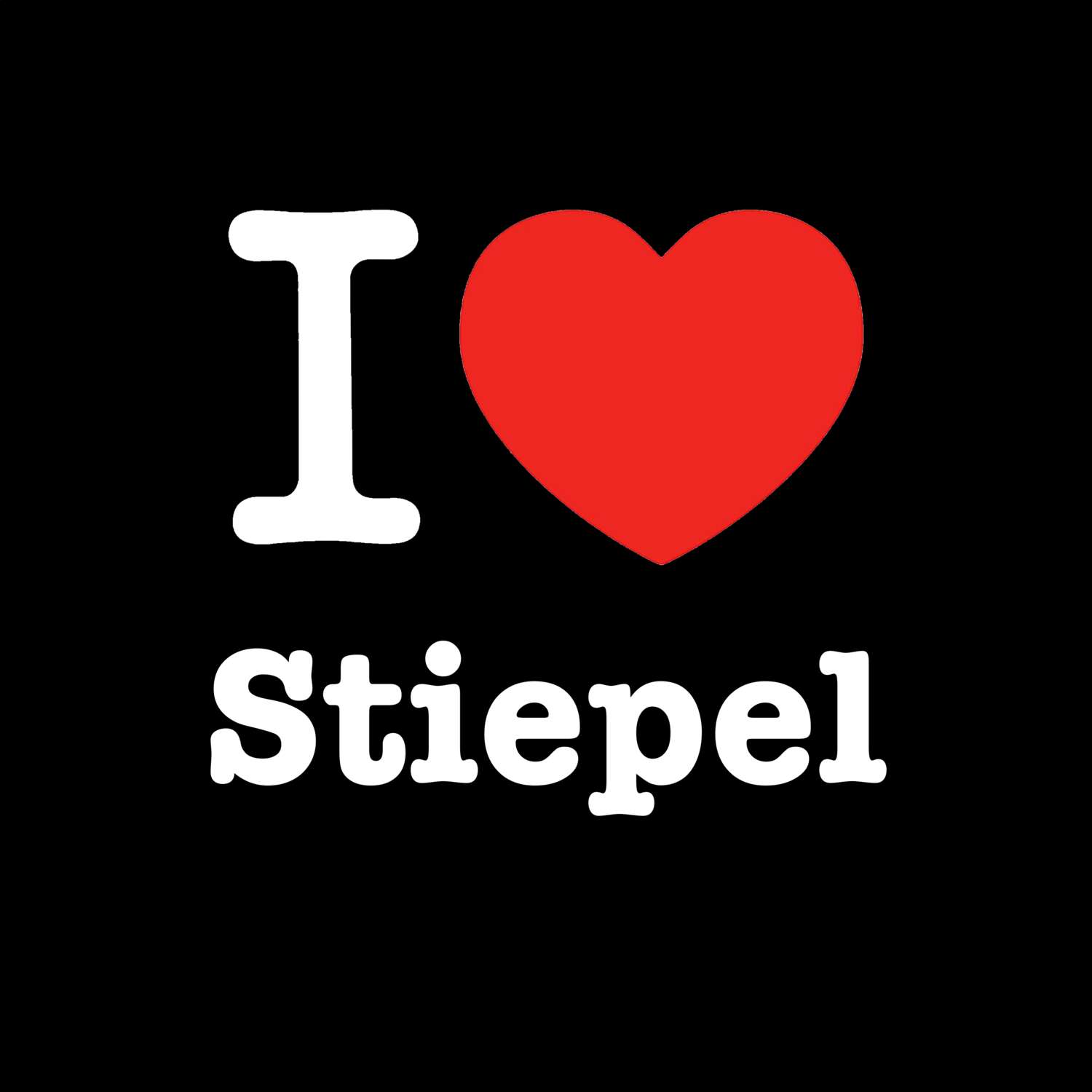 Stiepel T-Shirt »I love«