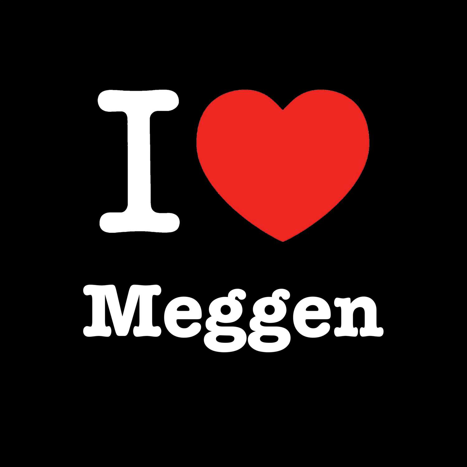 Meggen T-Shirt »I love«