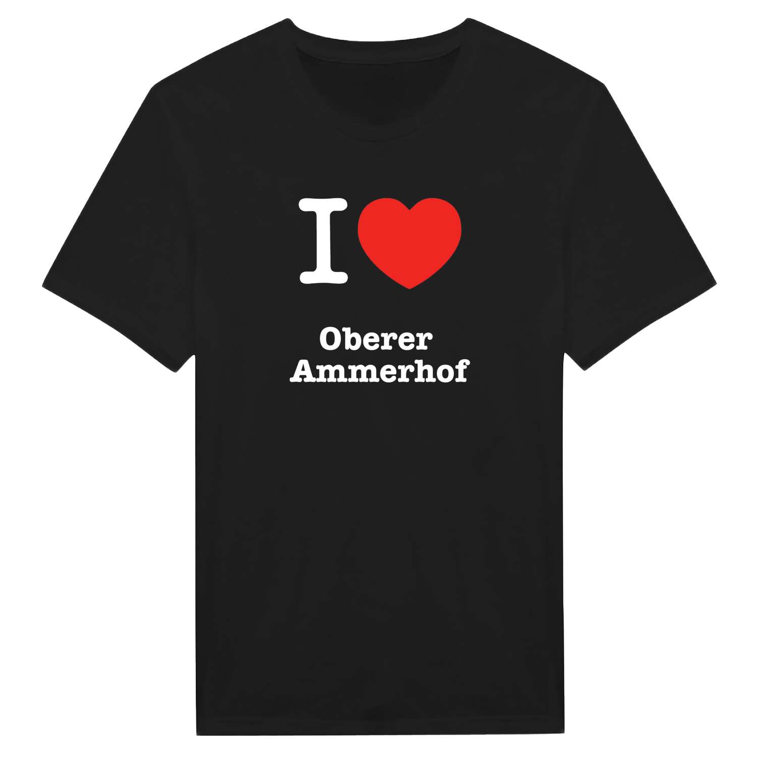 Oberer Ammerhof T-Shirt »I love«