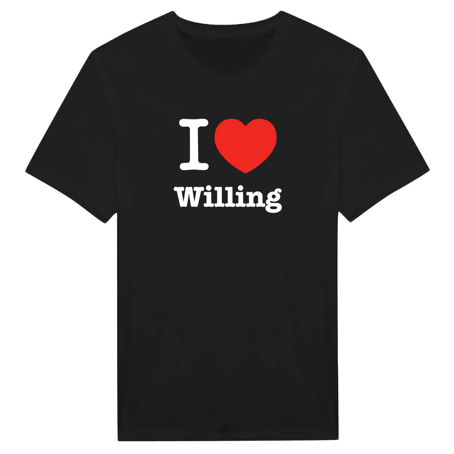 Willing T-Shirt »I love«