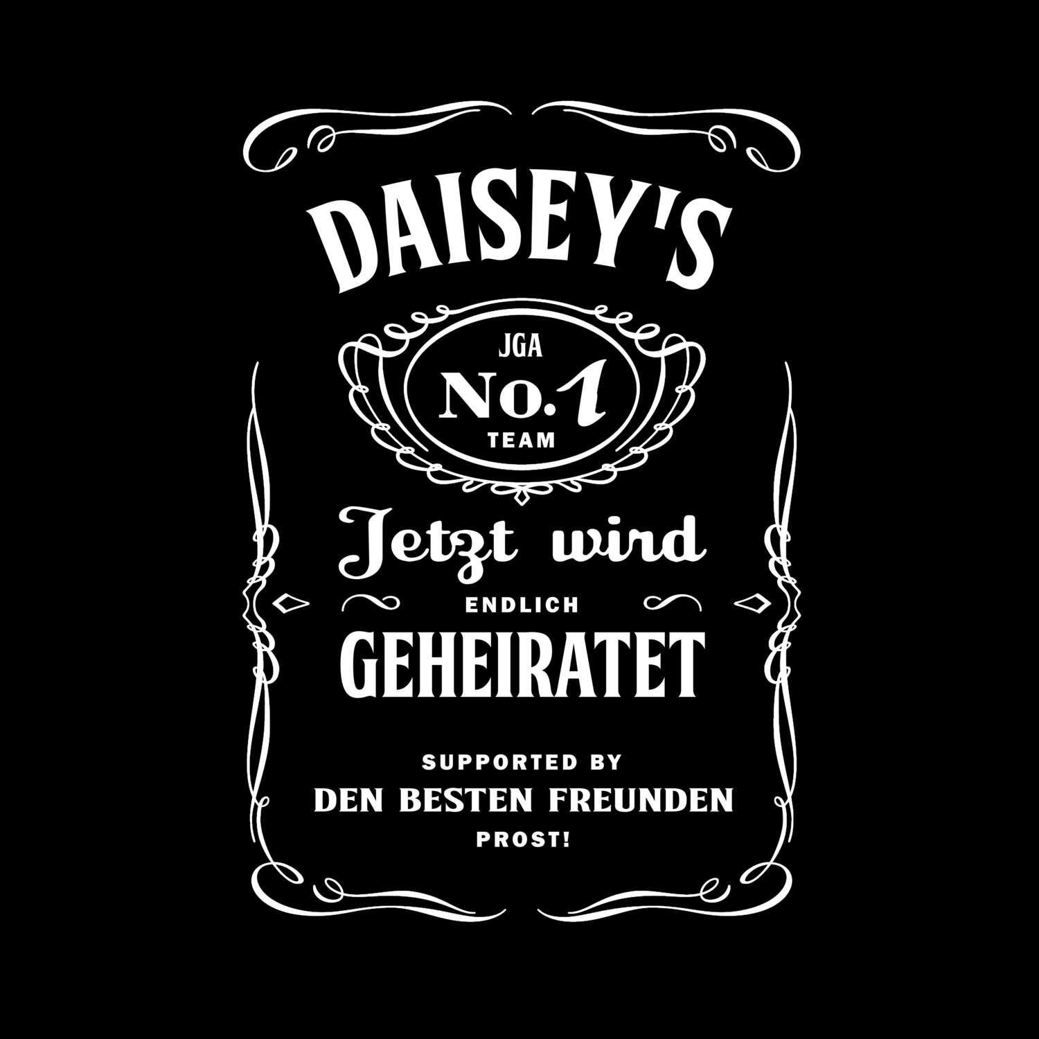 JGA T-Shirt »Jackie« für den Namen »Daisey«