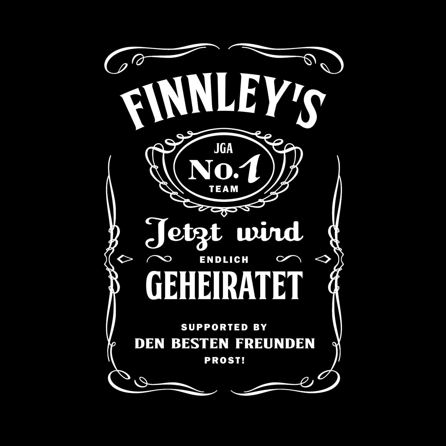 JGA T-Shirt »Jackie« für den Namen »Finnley«