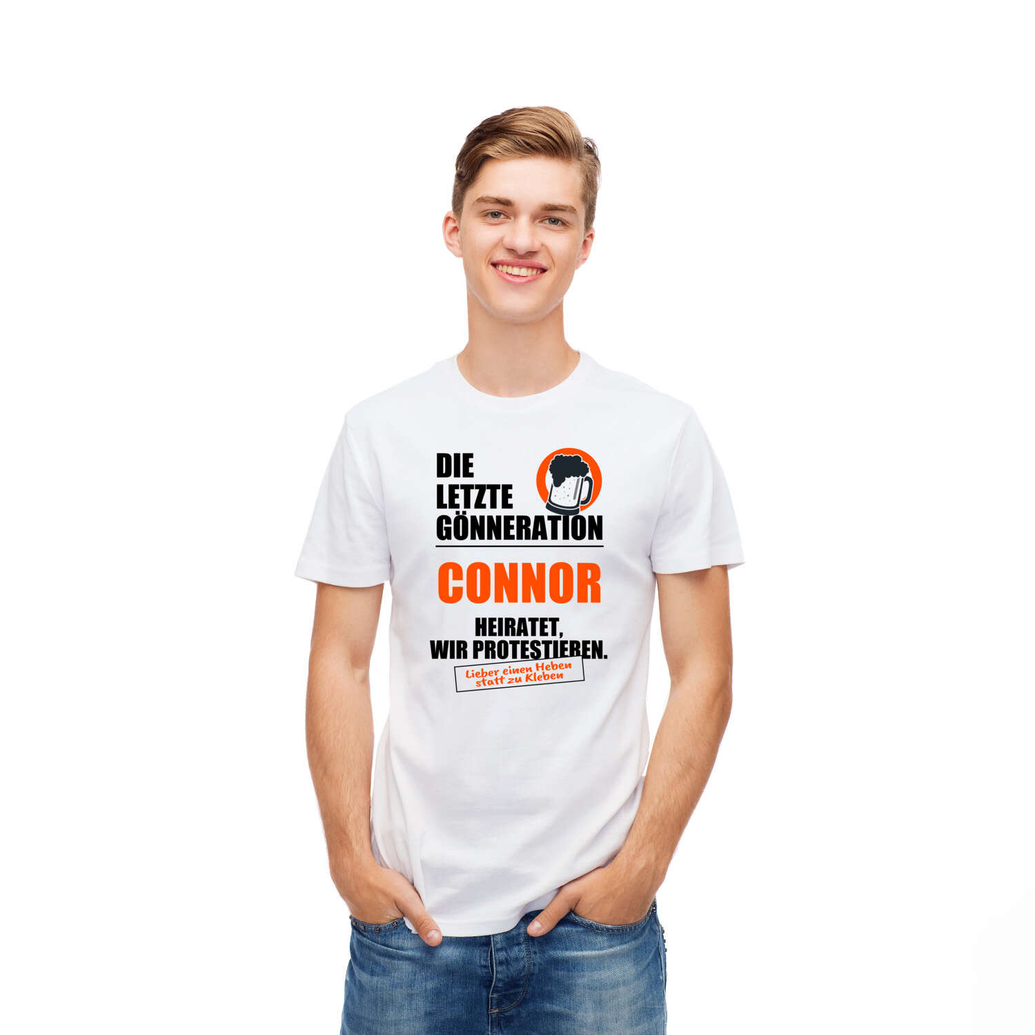 JGA T-Shirt »Letzte Gönneration« für den Namen »Connor«
