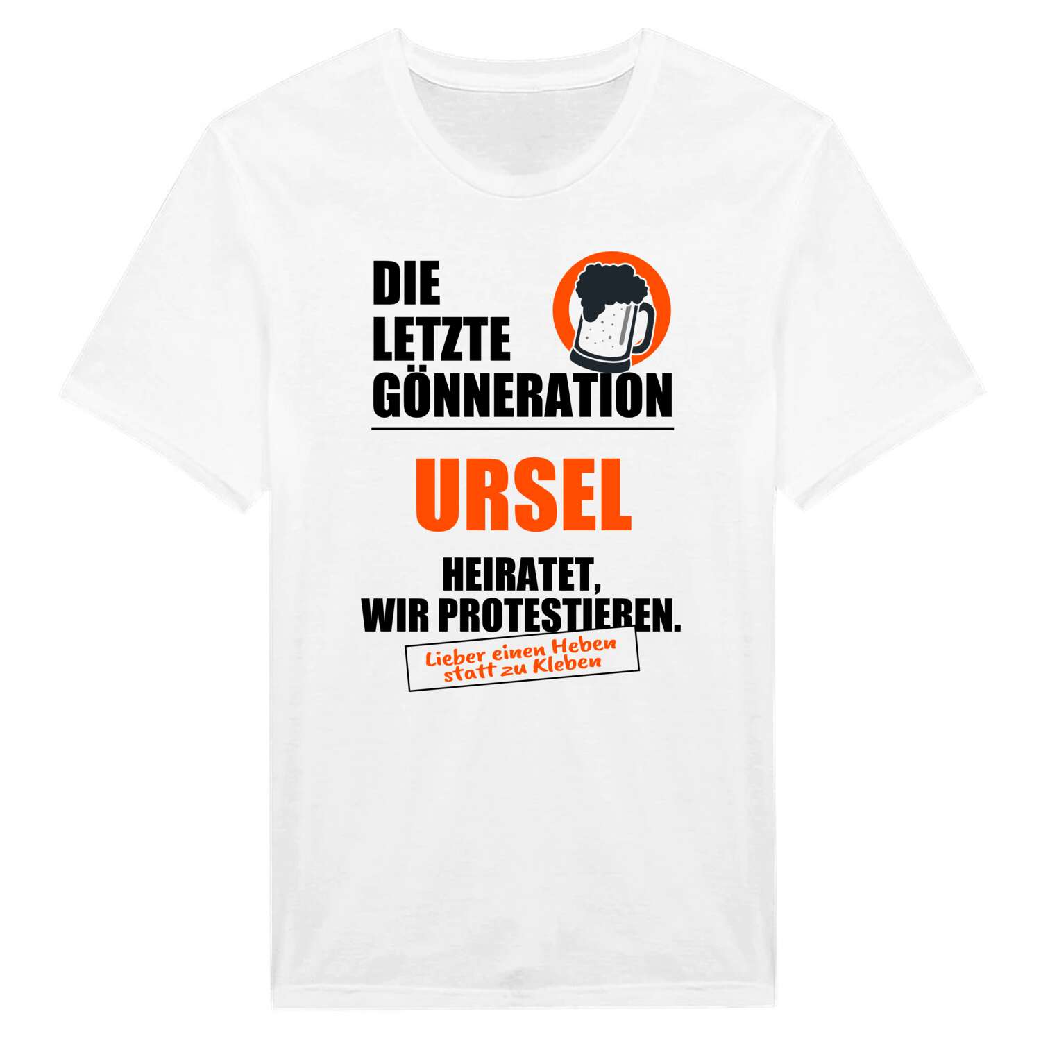 Ursel JGA T-Shirt »Letzte Gönneration«