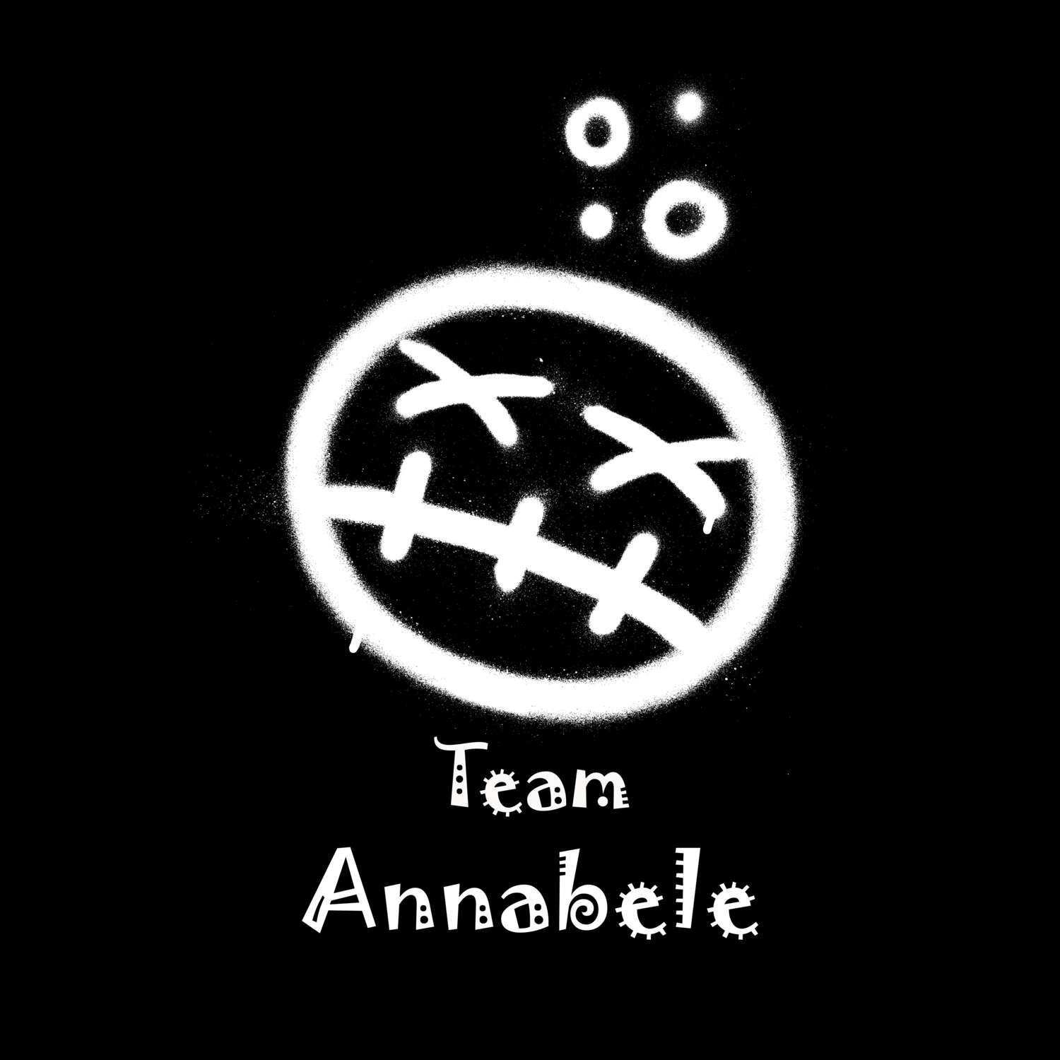 JGA T-Shirt »Drunken Smiley« für den Namen »Annabele«