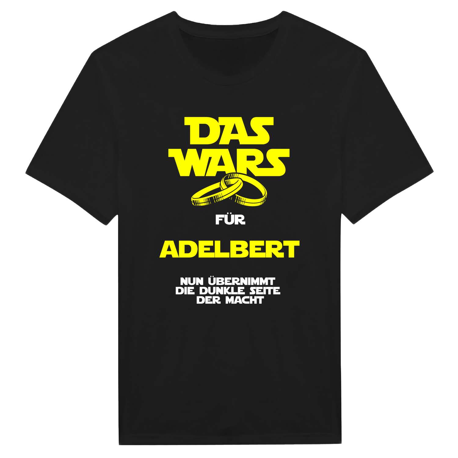 JGA T-Shirt »Das Wars« für den Namen »Adelbert«