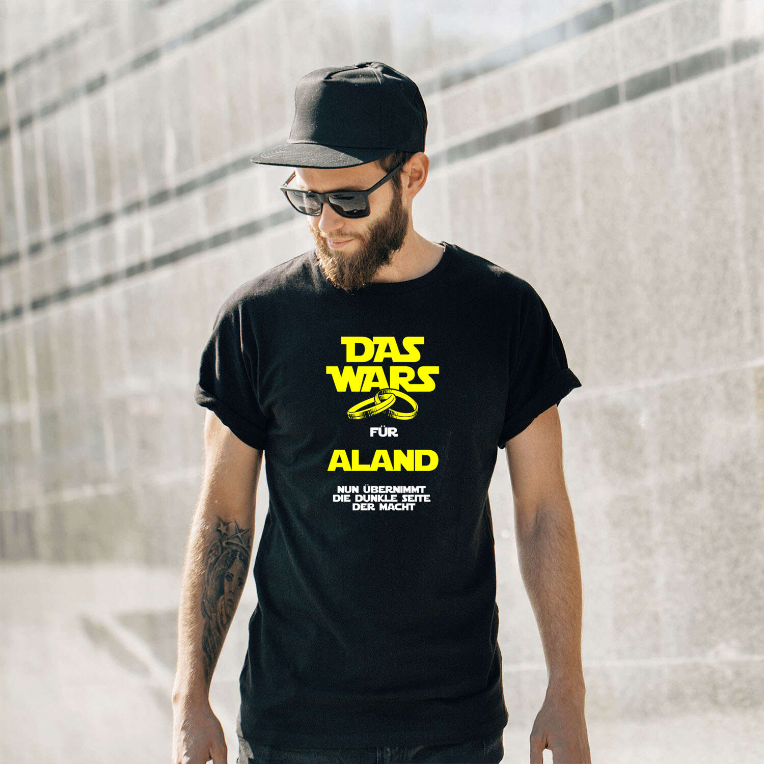 JGA T-Shirt »Das Wars« für den Namen »Aland«