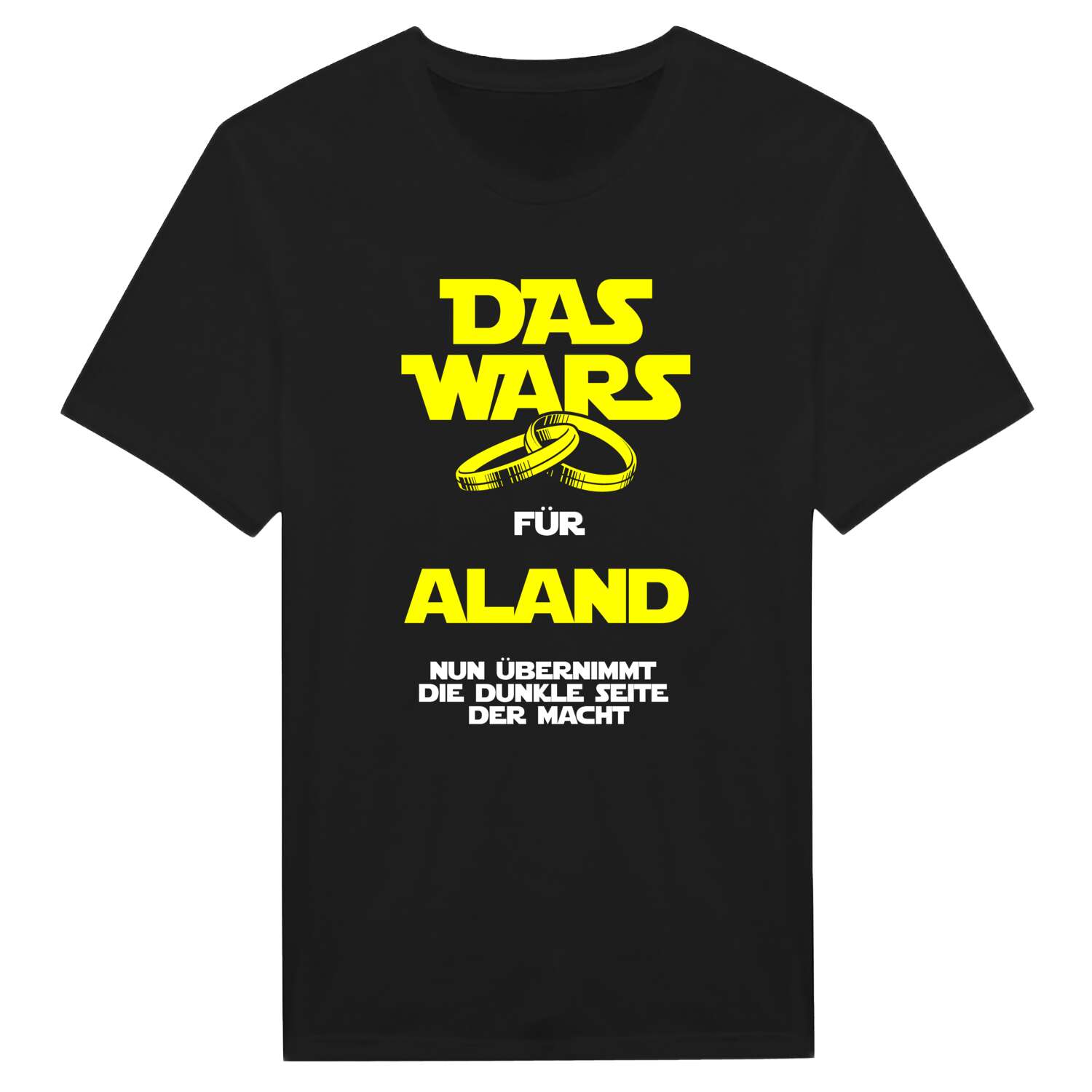 JGA T-Shirt »Das Wars« für den Namen »Aland«