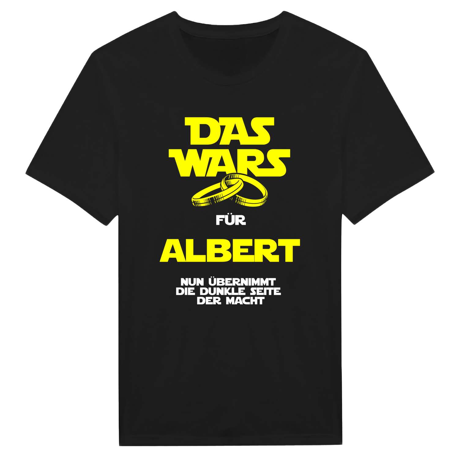 JGA T-Shirt »Das Wars« für den Namen »Albert«