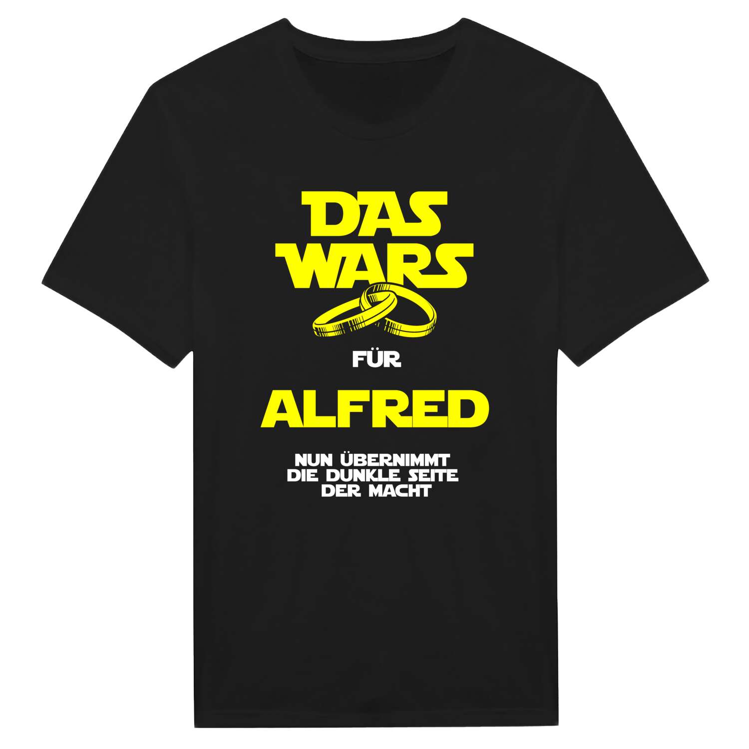 JGA T-Shirt »Das Wars« für den Namen »Alfred«