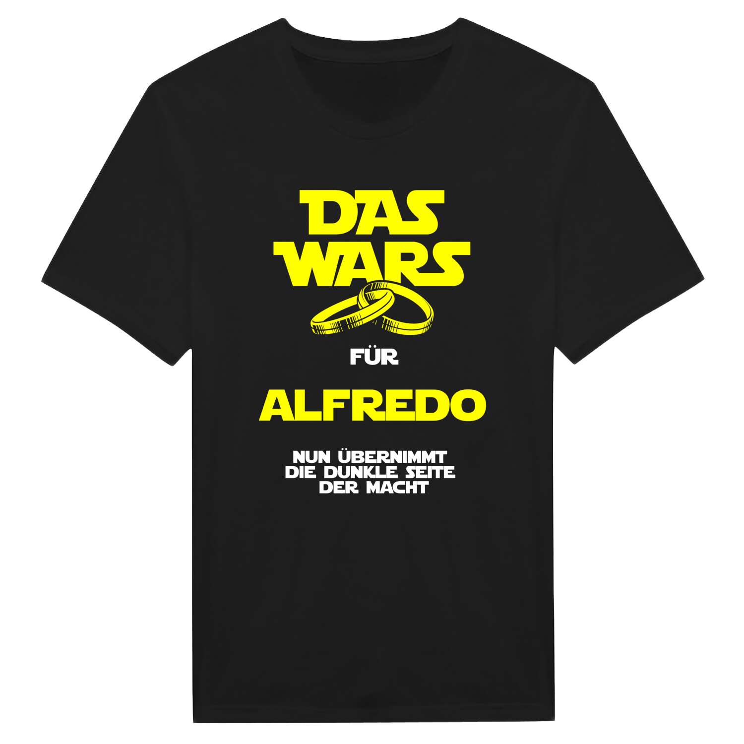 JGA T-Shirt »Das Wars« für den Namen »Alfredo«