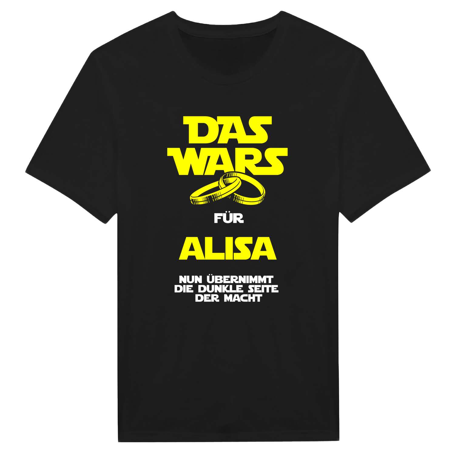 JGA T-Shirt »Das Wars« für den Namen »Alisa«