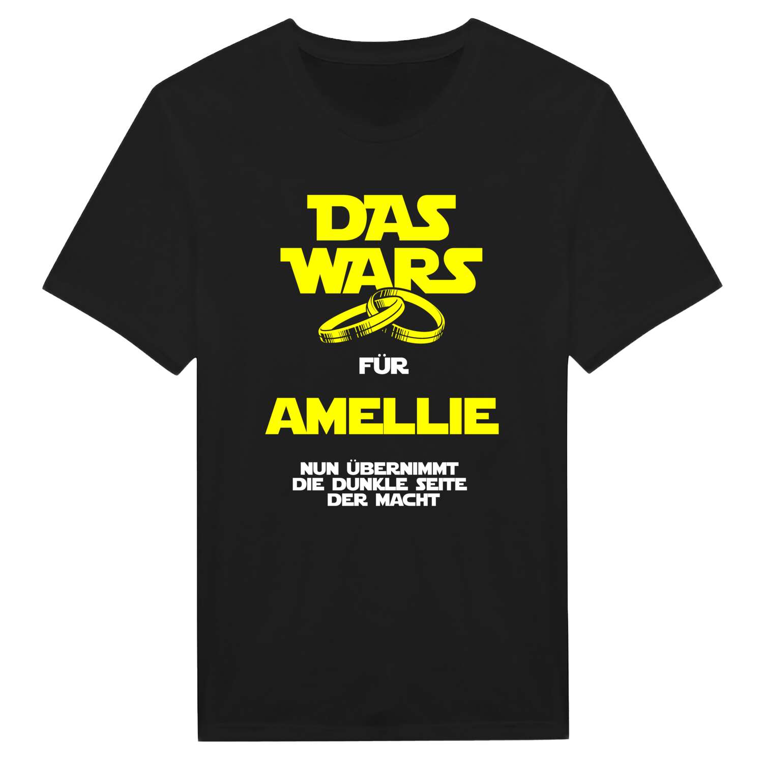 JGA T-Shirt »Das Wars« für den Namen »Amellie«