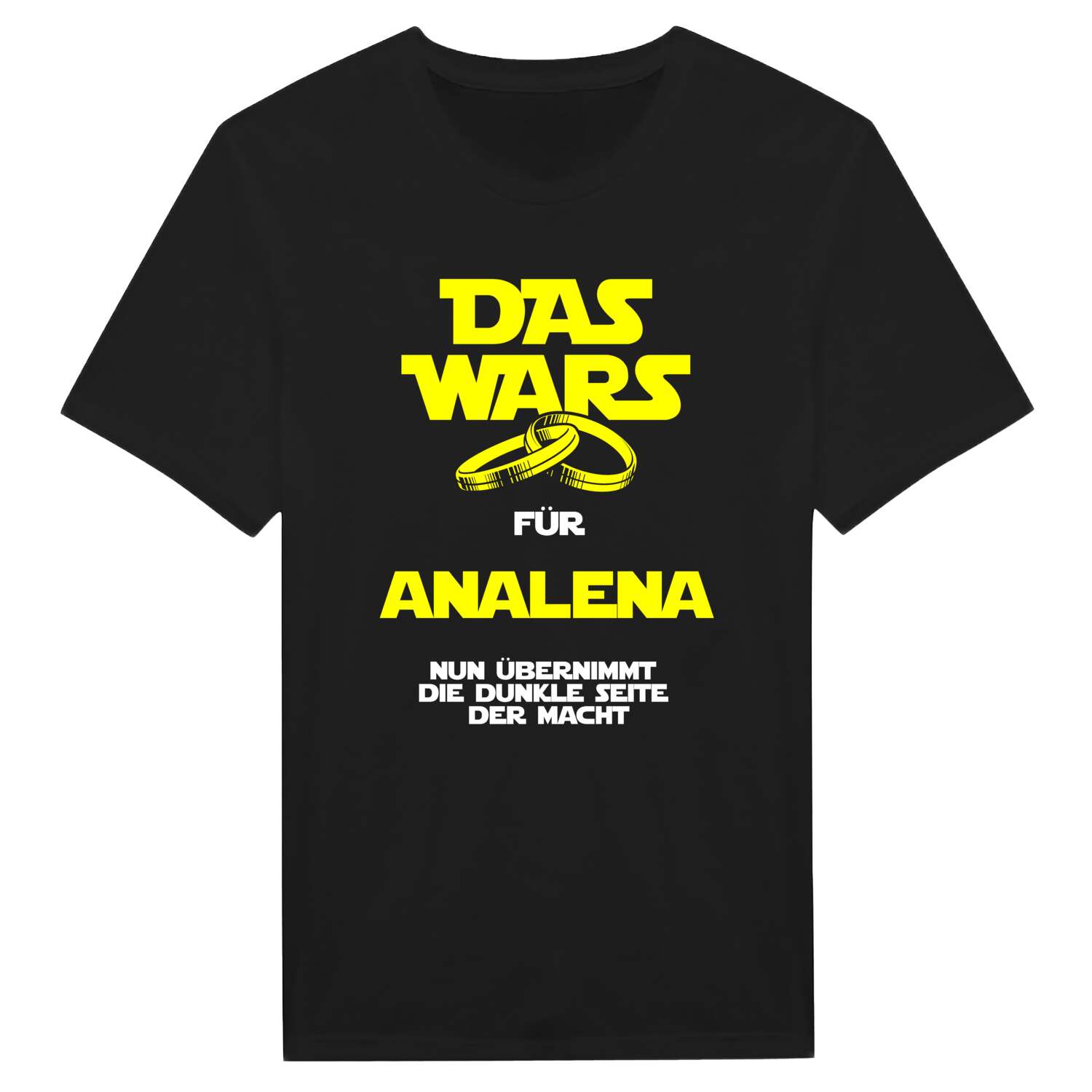 JGA T-Shirt »Das Wars« für den Namen »Analena«