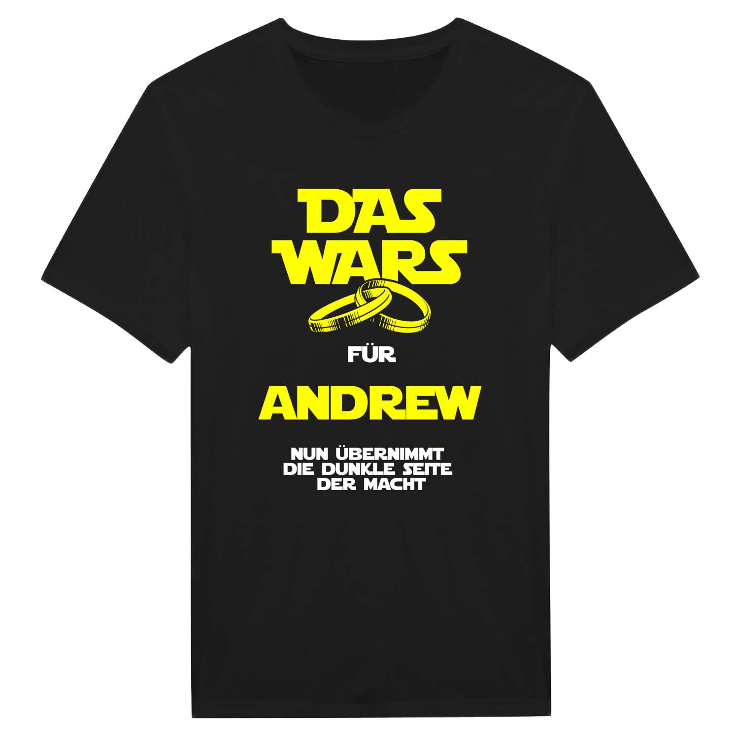 JGA T-Shirt »Das Wars« für den Namen »Andrew«