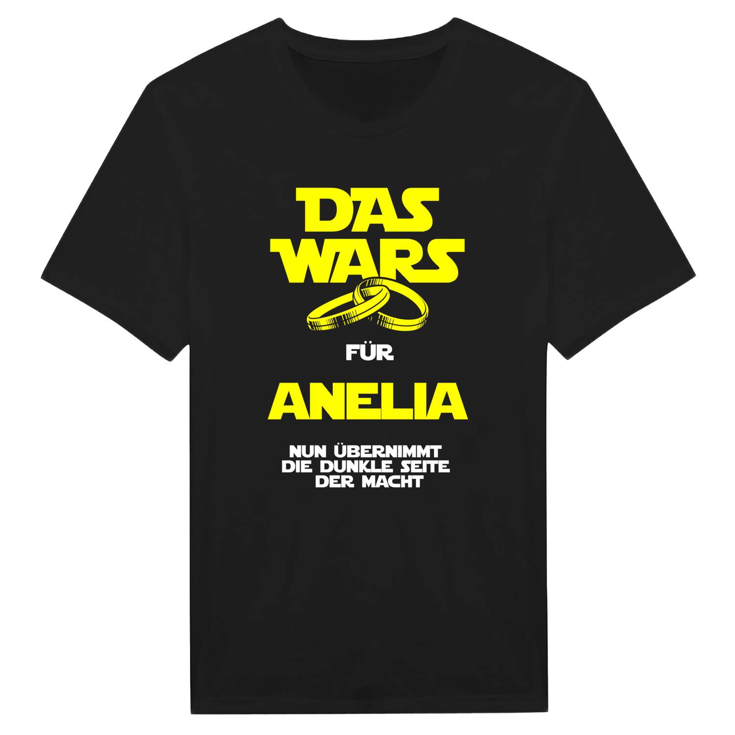 JGA T-Shirt »Das Wars« für den Namen »Anelia«