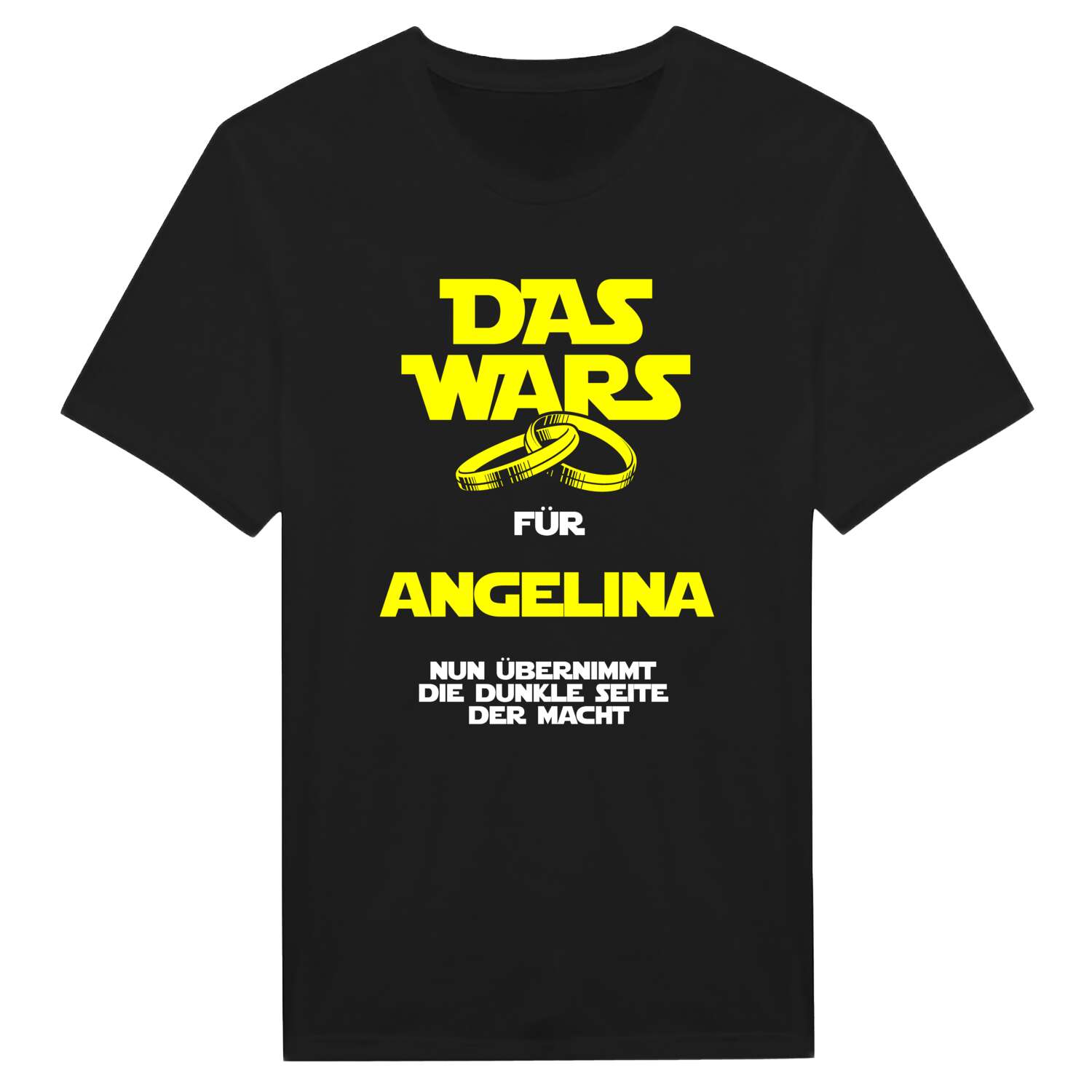 JGA T-Shirt »Das Wars« für den Namen »Angelina«