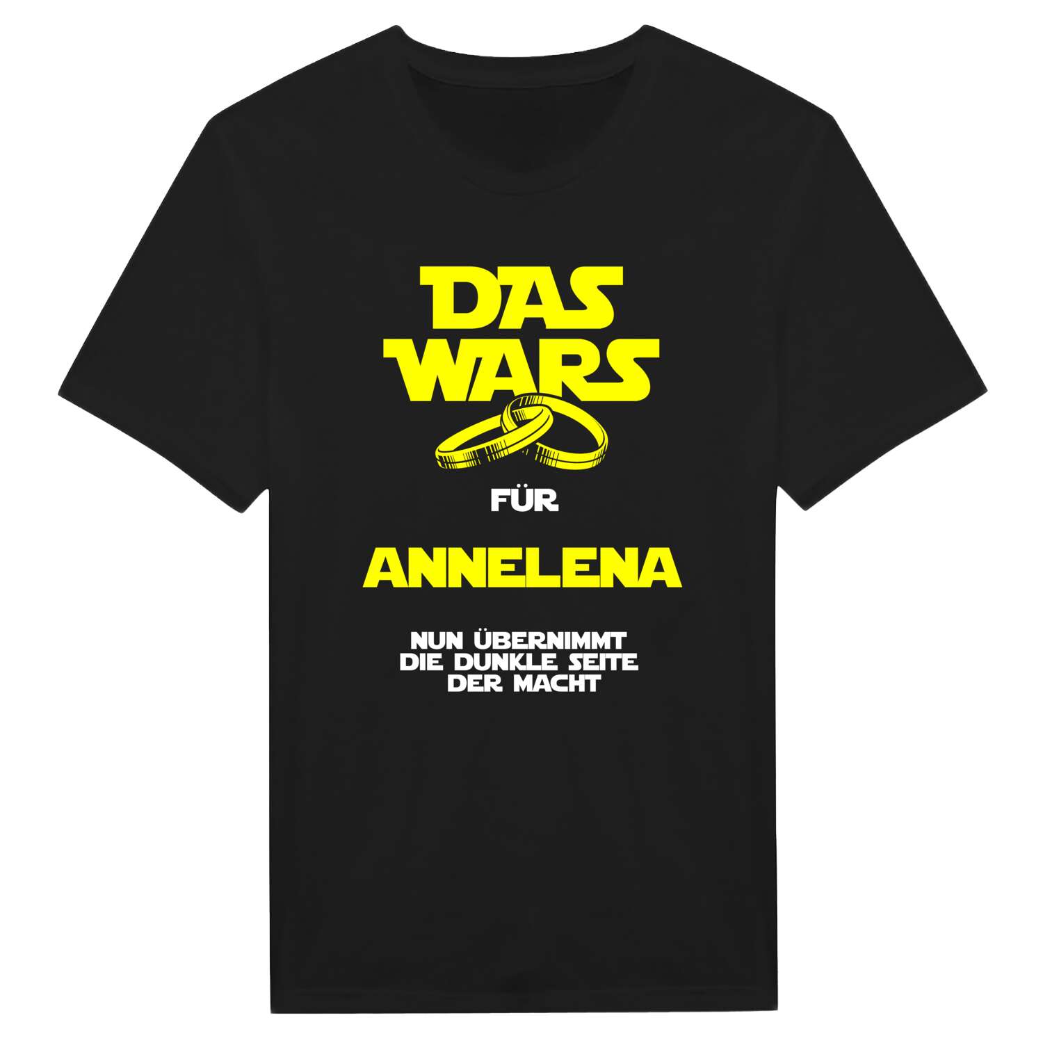 JGA T-Shirt »Das Wars« für den Namen »Annelena«