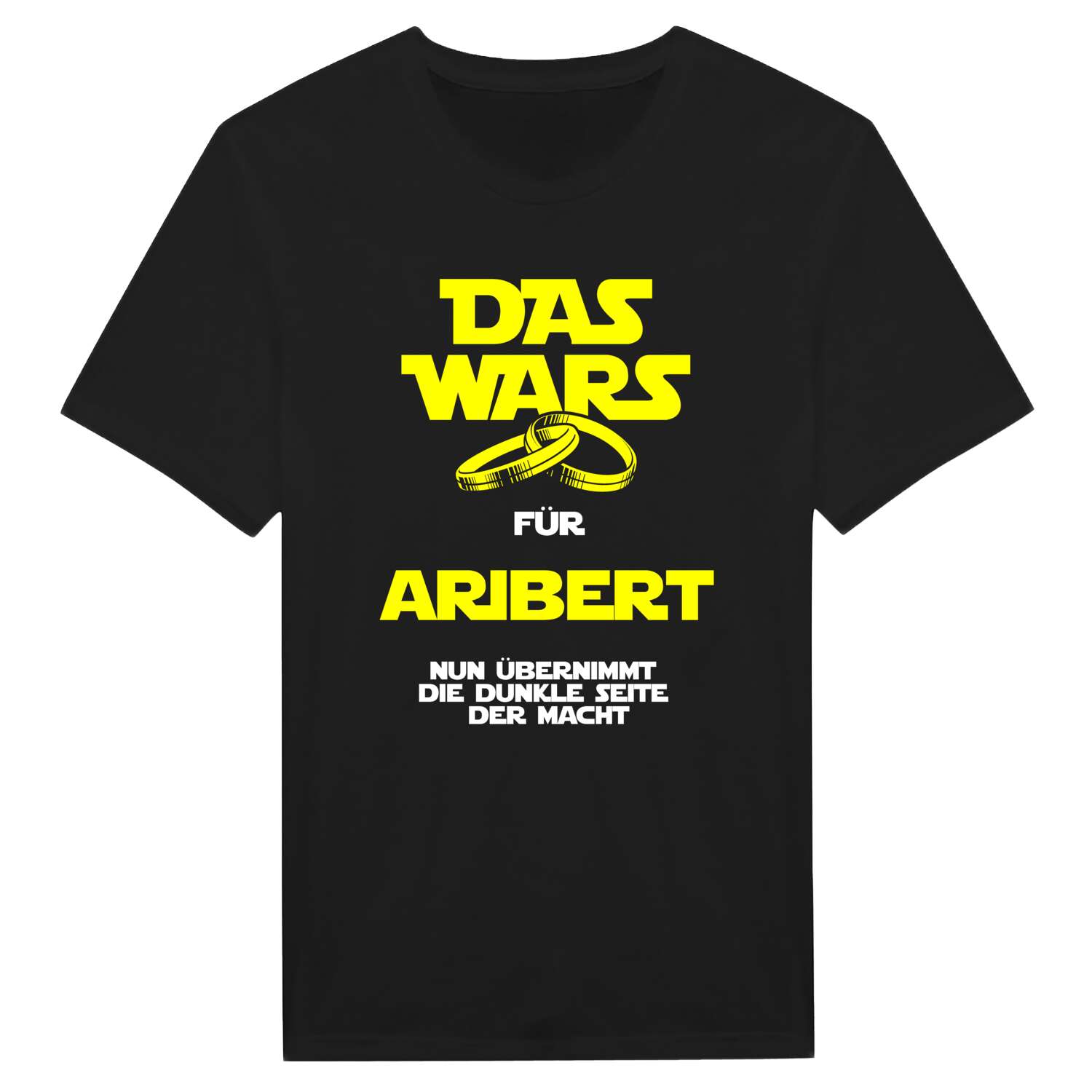 JGA T-Shirt »Das Wars« für den Namen »Aribert«