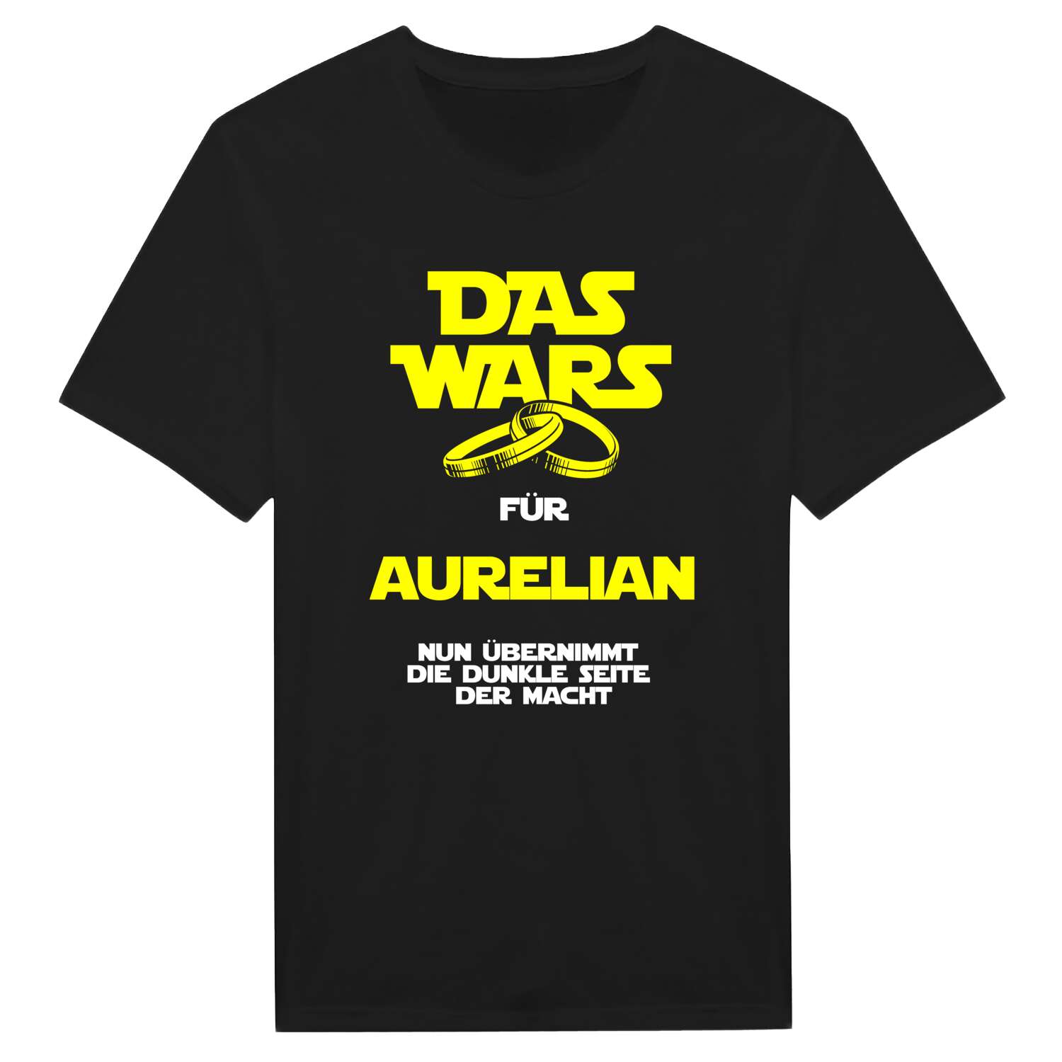 JGA T-Shirt »Das Wars« für den Namen »Aurelian«