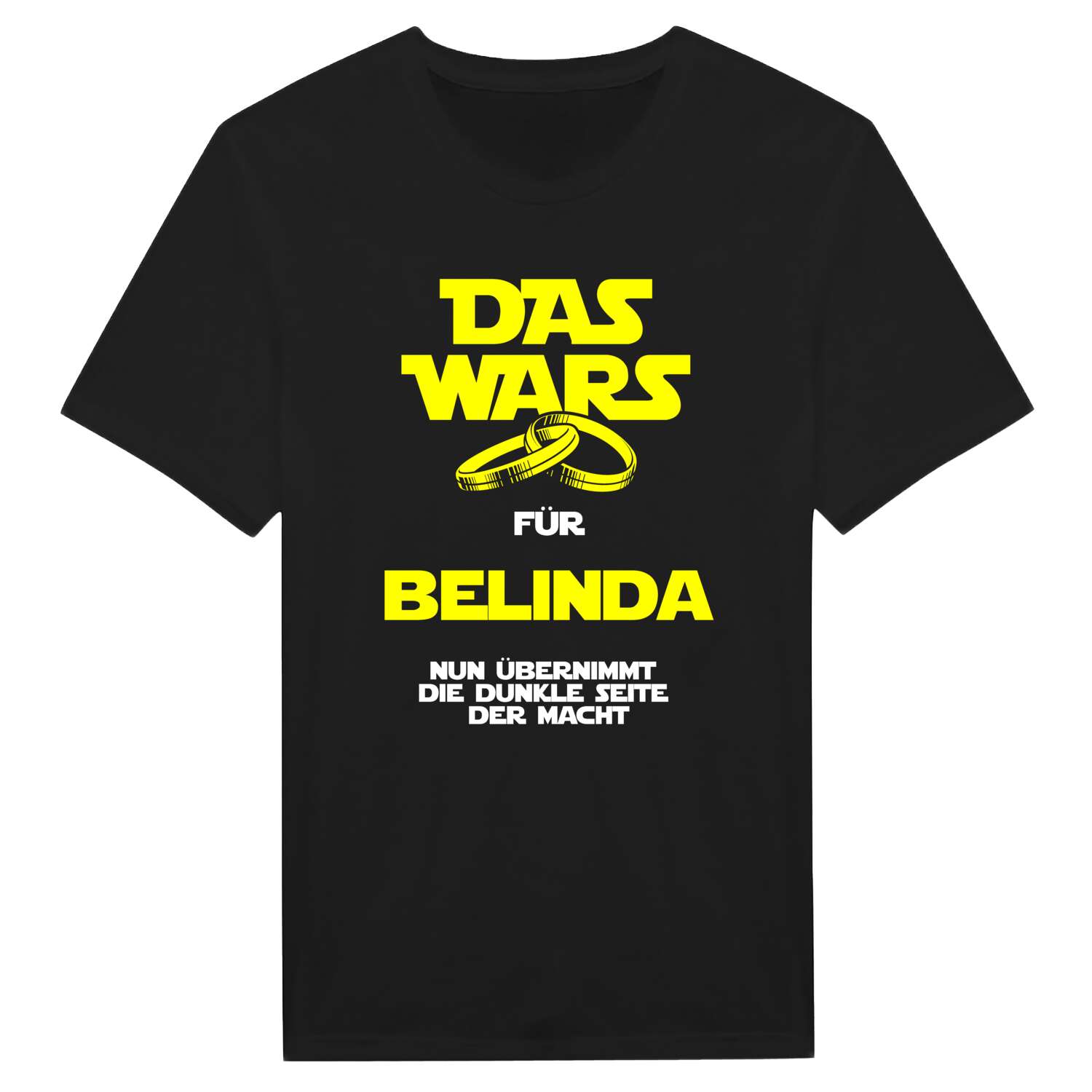JGA T-Shirt »Das Wars« für den Namen »Belinda«