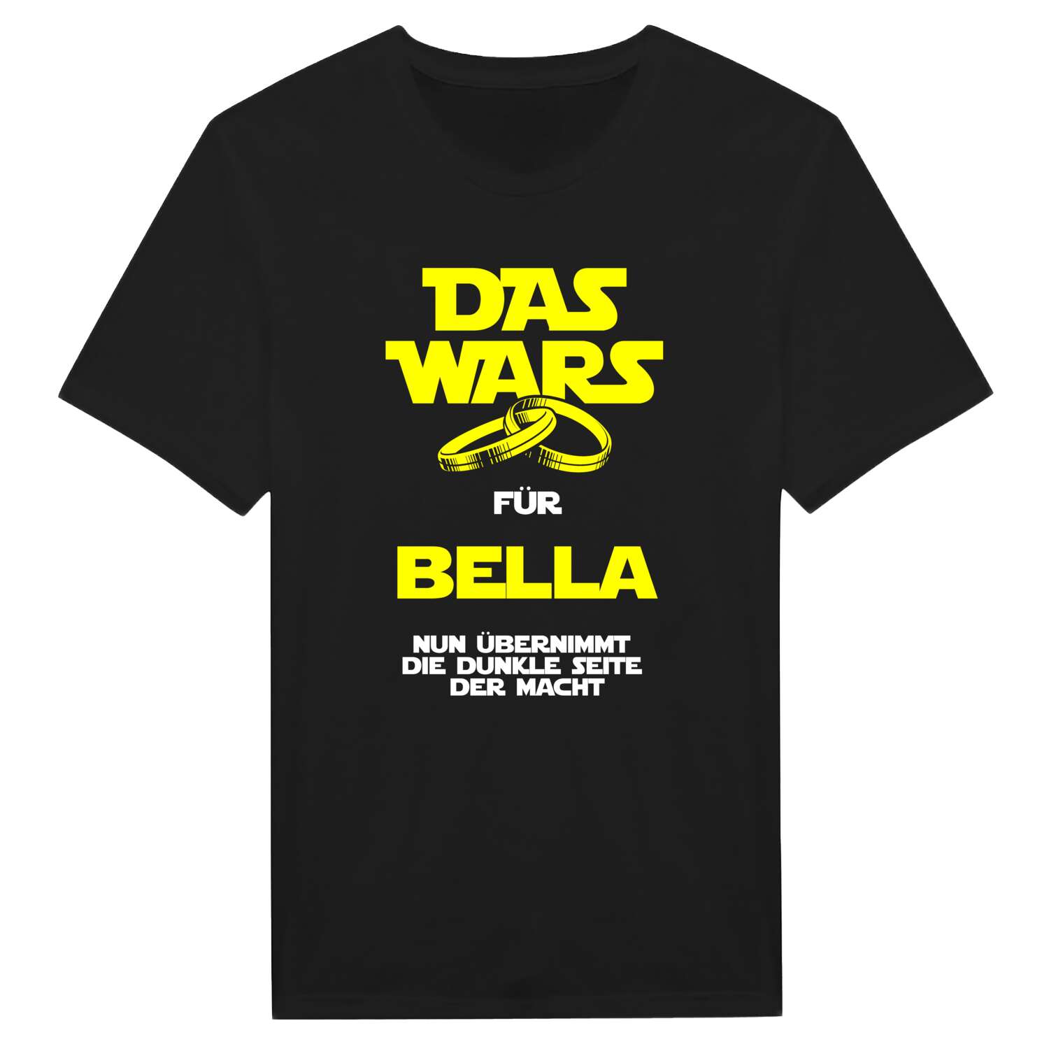 JGA T-Shirt »Das Wars« für den Namen »Bella«