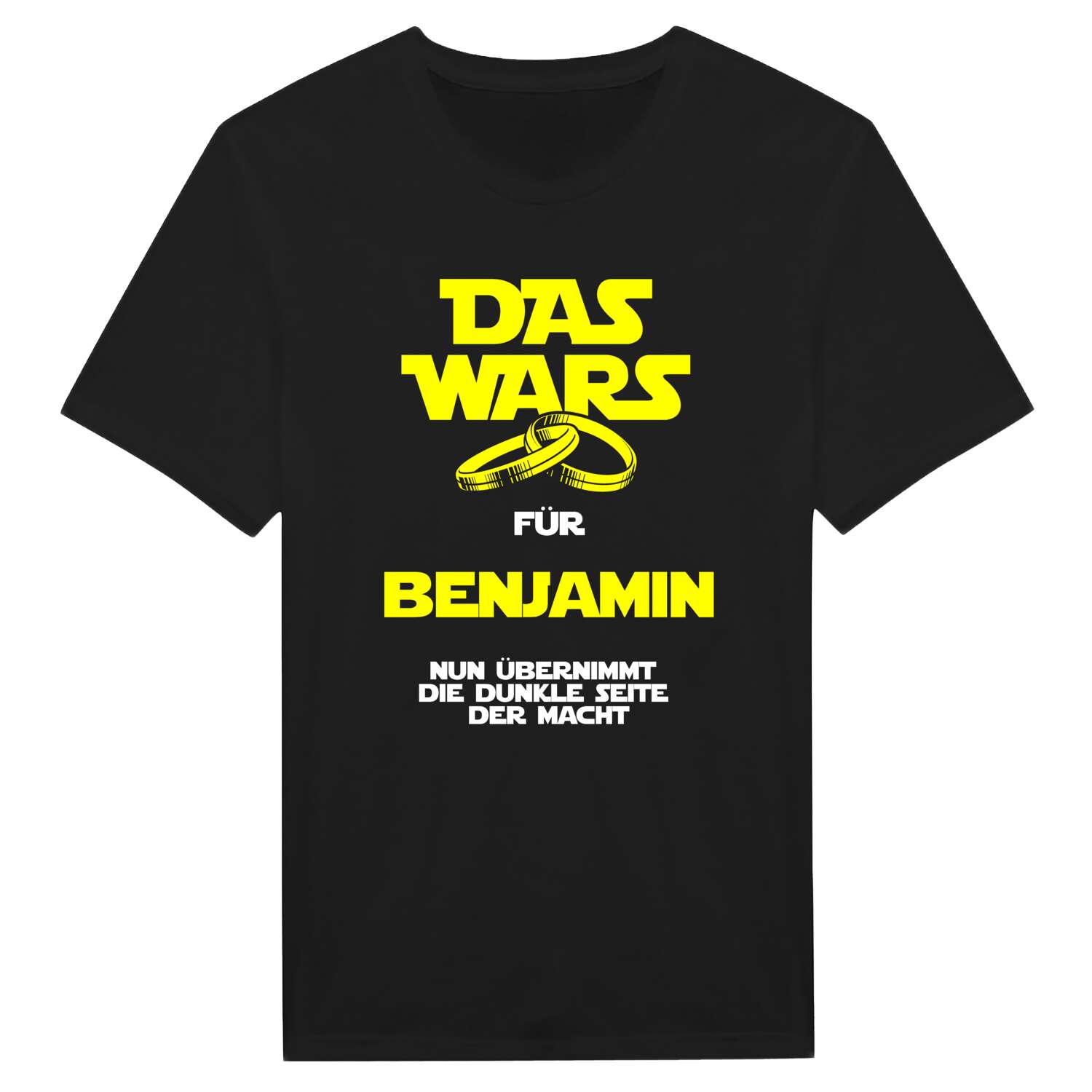 JGA T-Shirt »Das Wars« für den Namen »Benjamin«