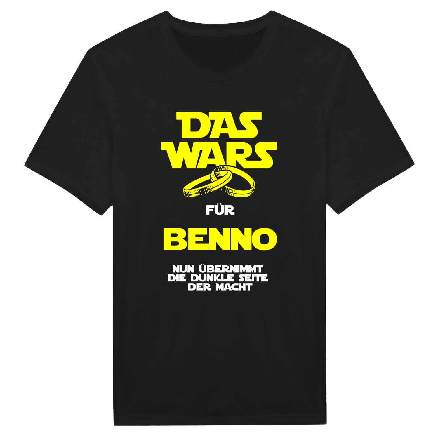 JGA T-Shirt »Das Wars« für den Namen »Benno«