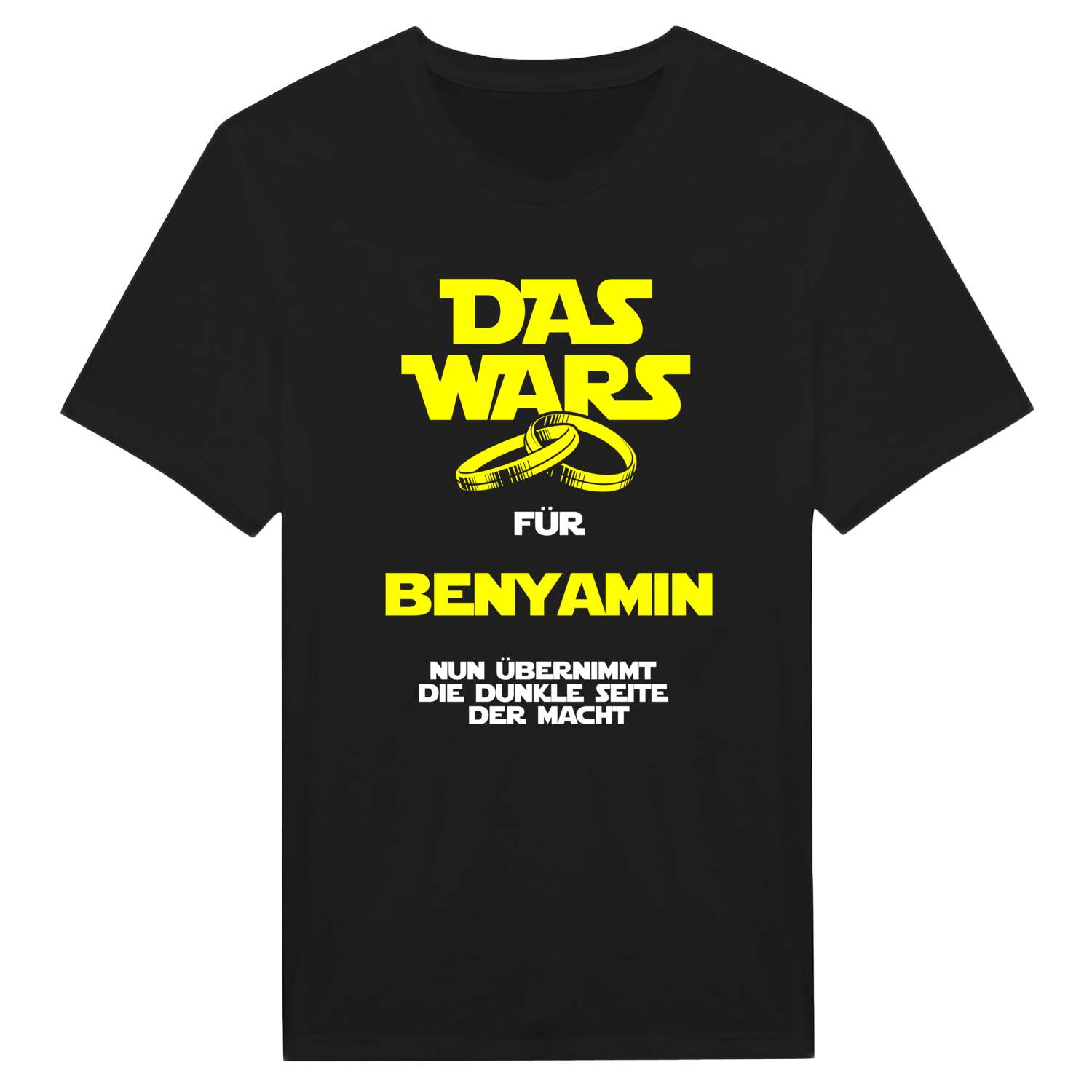 JGA T-Shirt »Das Wars« für den Namen »Benyamin«