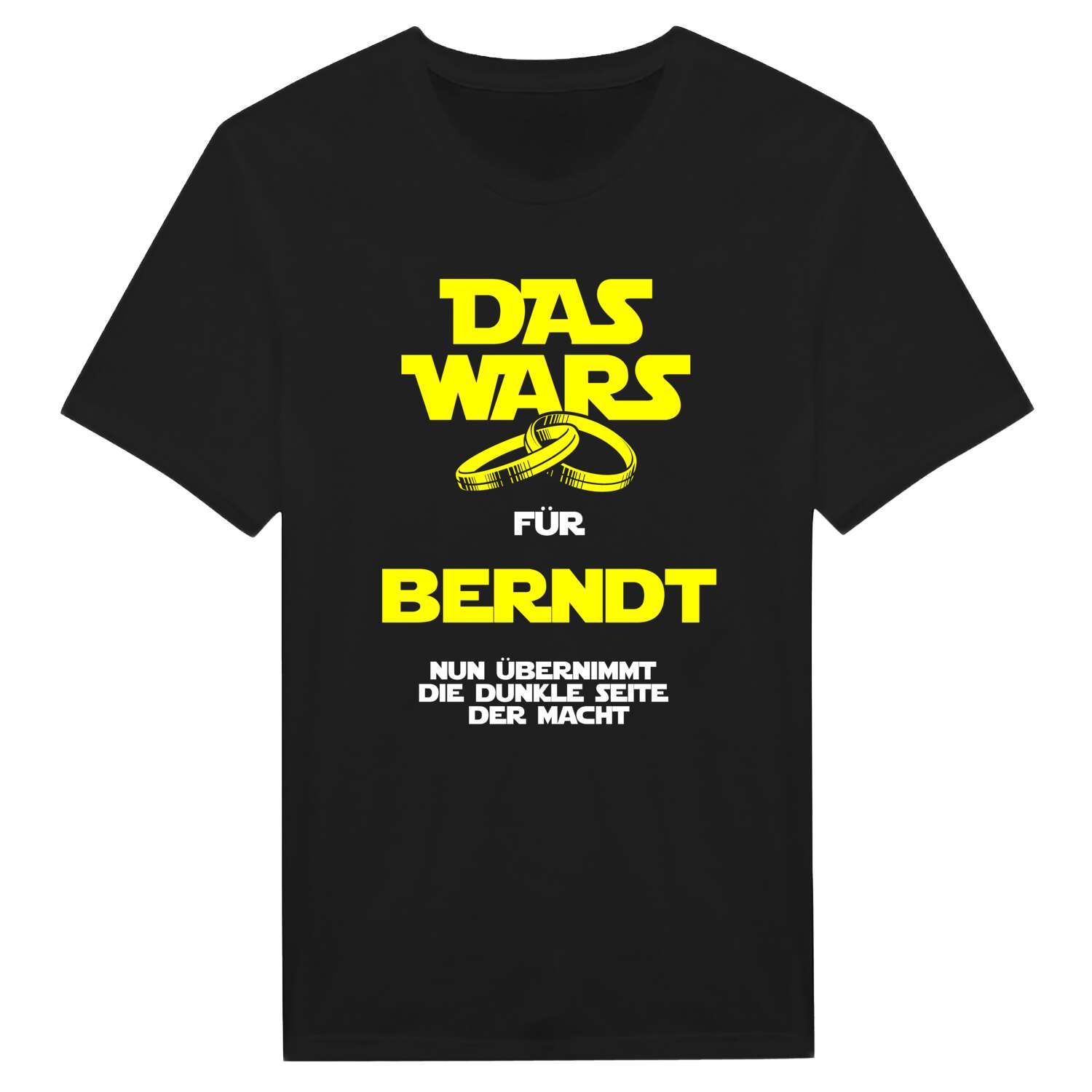 JGA T-Shirt »Das Wars« für den Namen »Berndt«