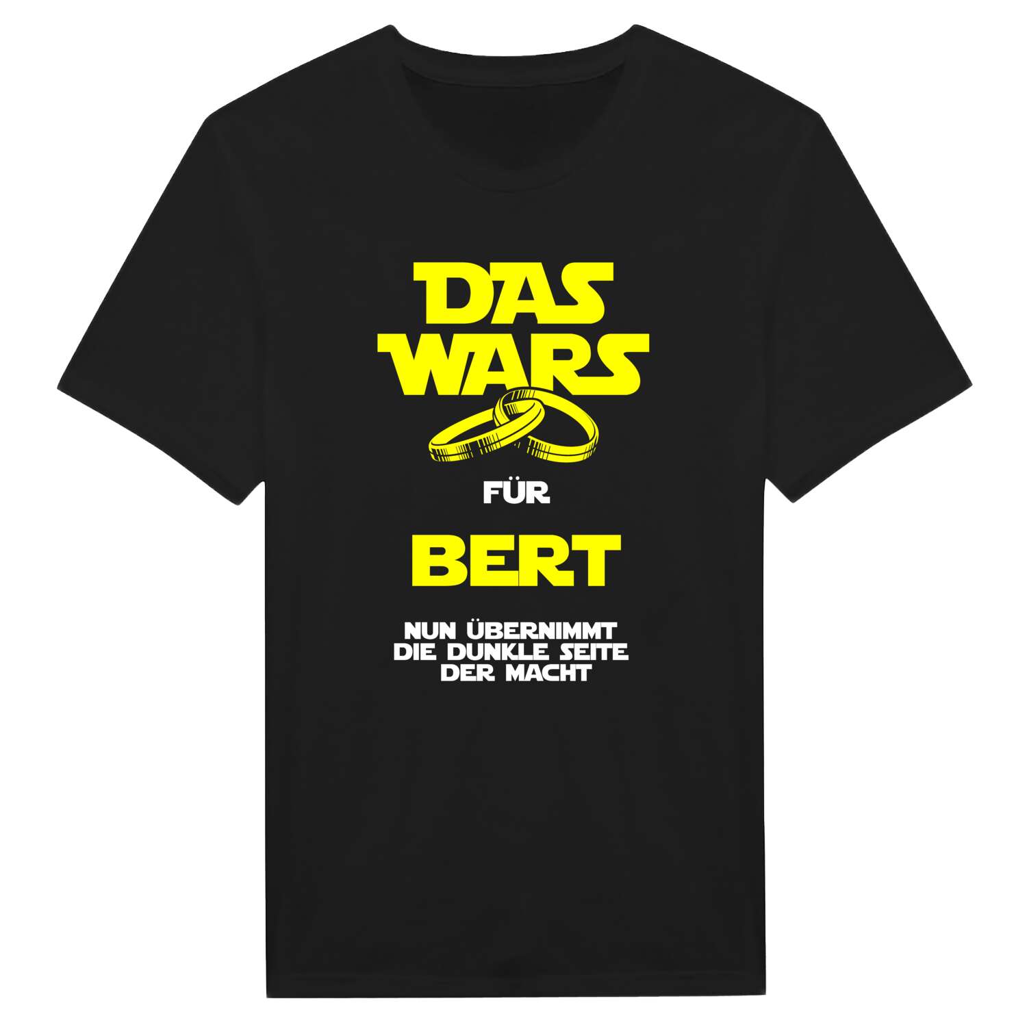 JGA T-Shirt »Das Wars« für den Namen »Bert«