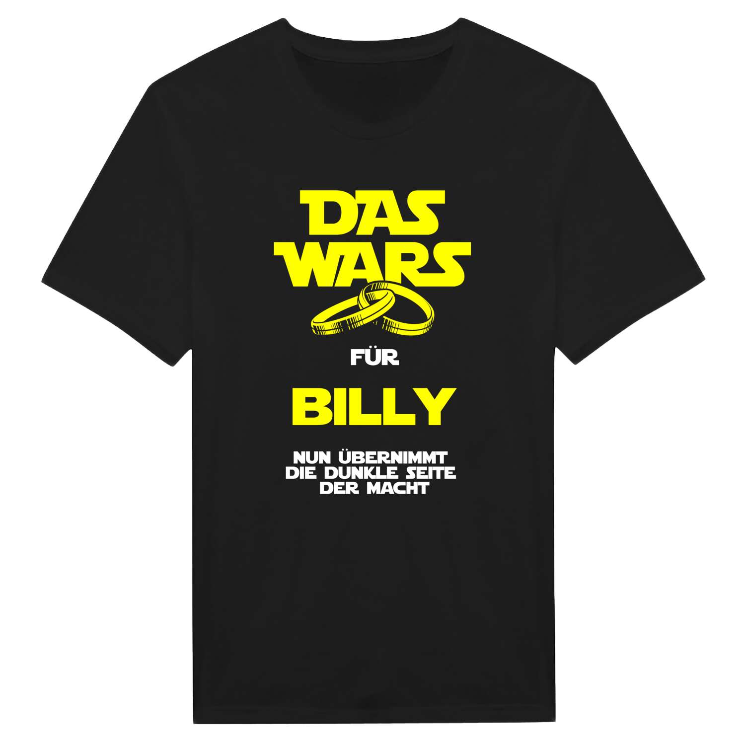 JGA T-Shirt »Das Wars« für den Namen »Billy«