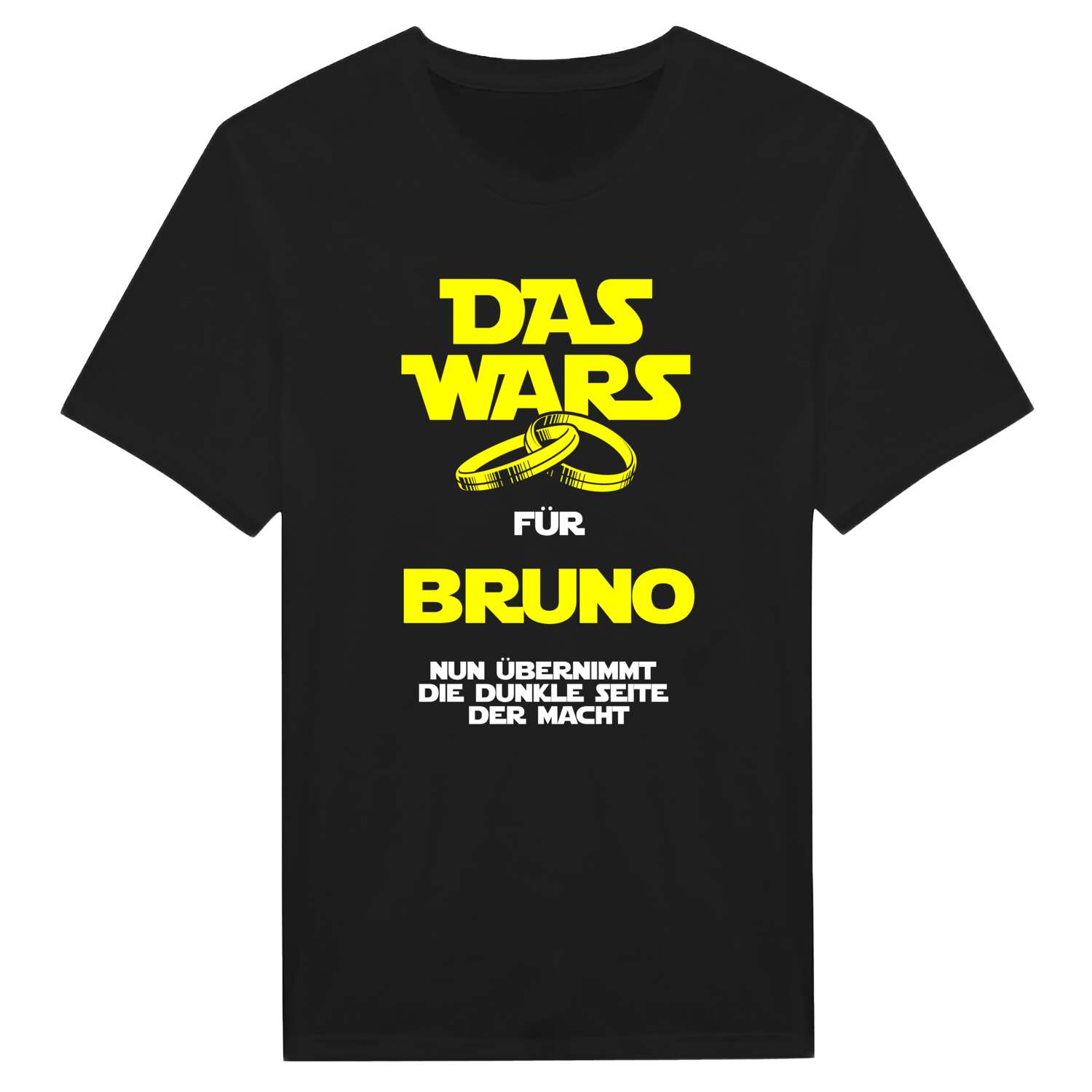 JGA T-Shirt »Das Wars« für den Namen »Bruno«