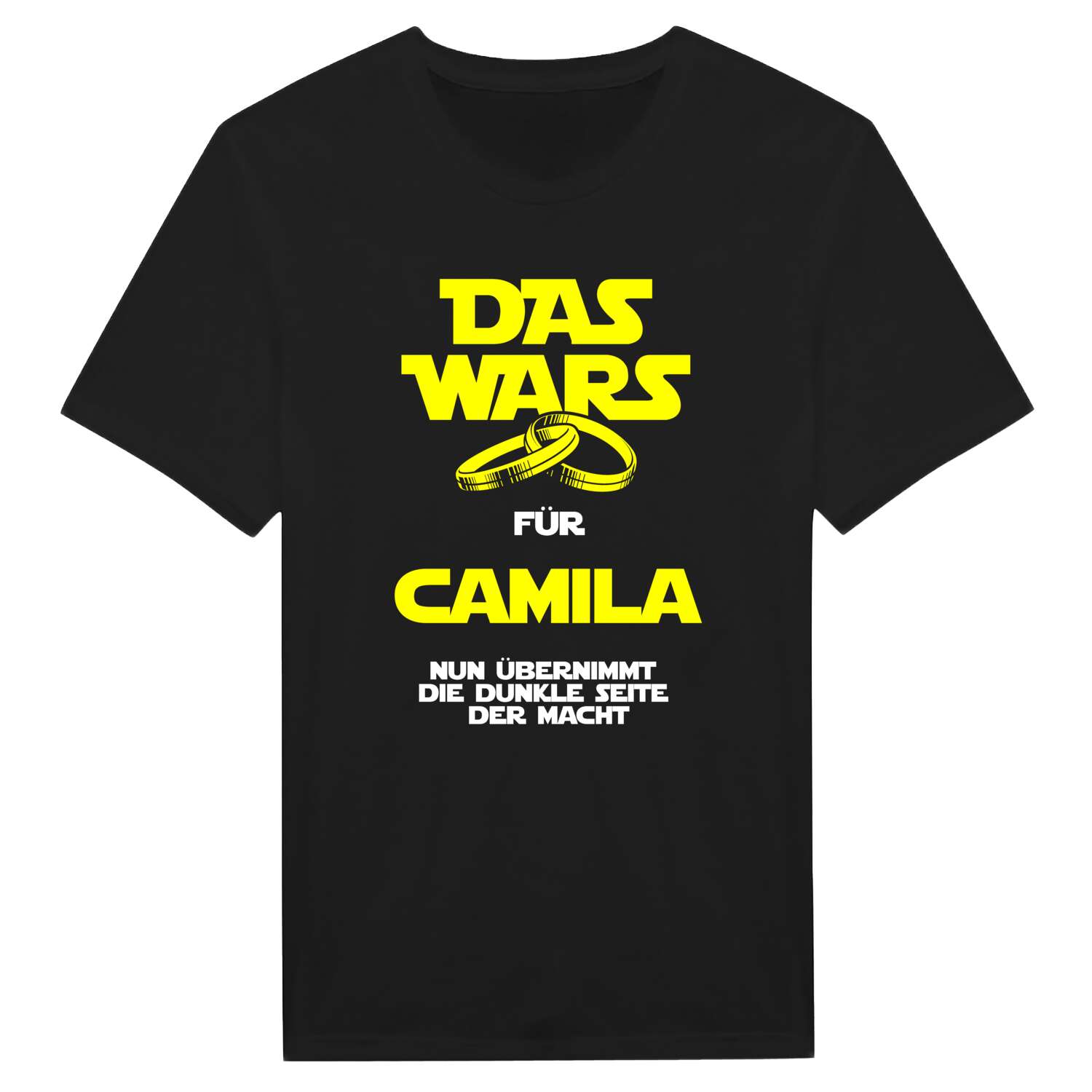 JGA T-Shirt »Das Wars« für den Namen »Camila«
