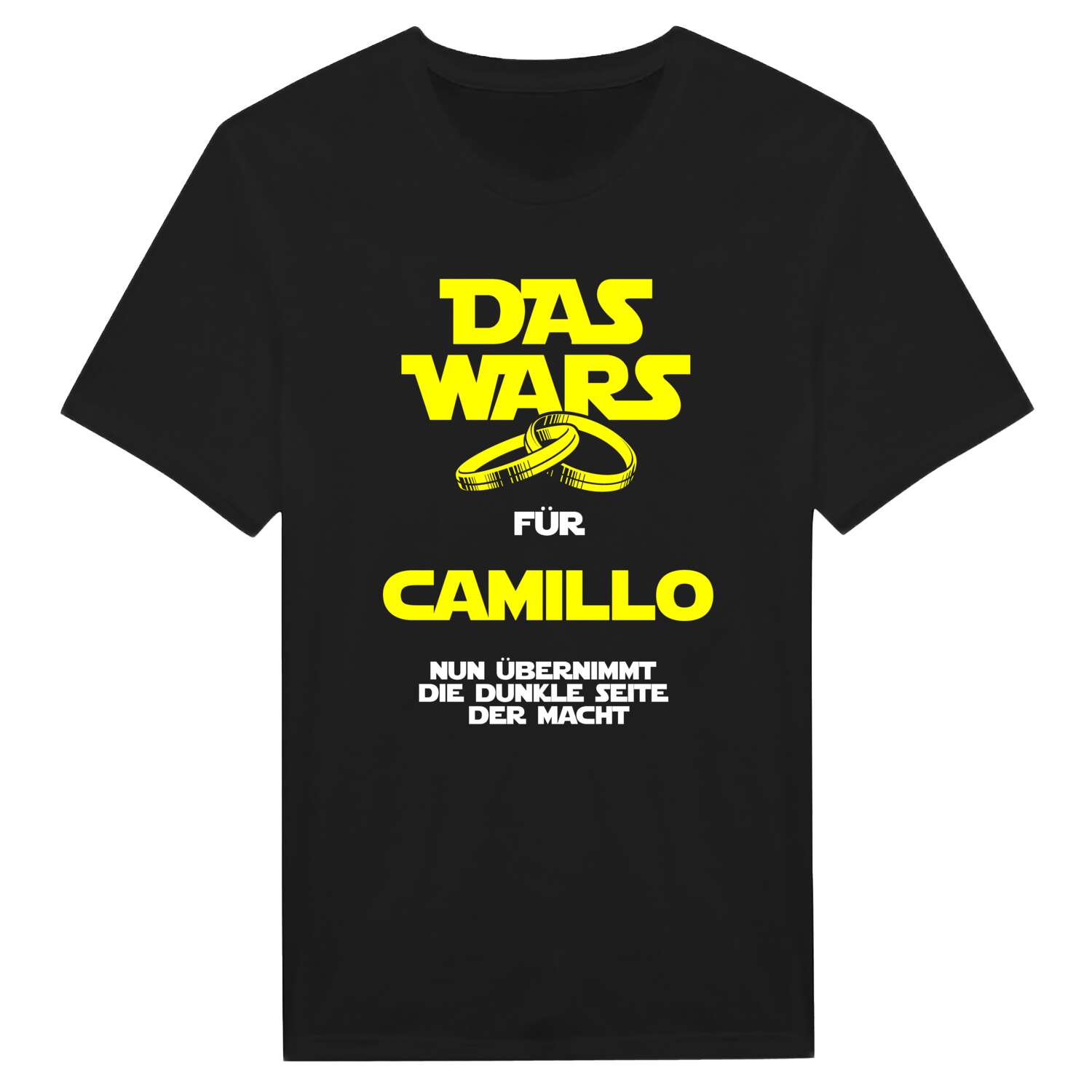 JGA T-Shirt »Das Wars« für den Namen »Camillo«