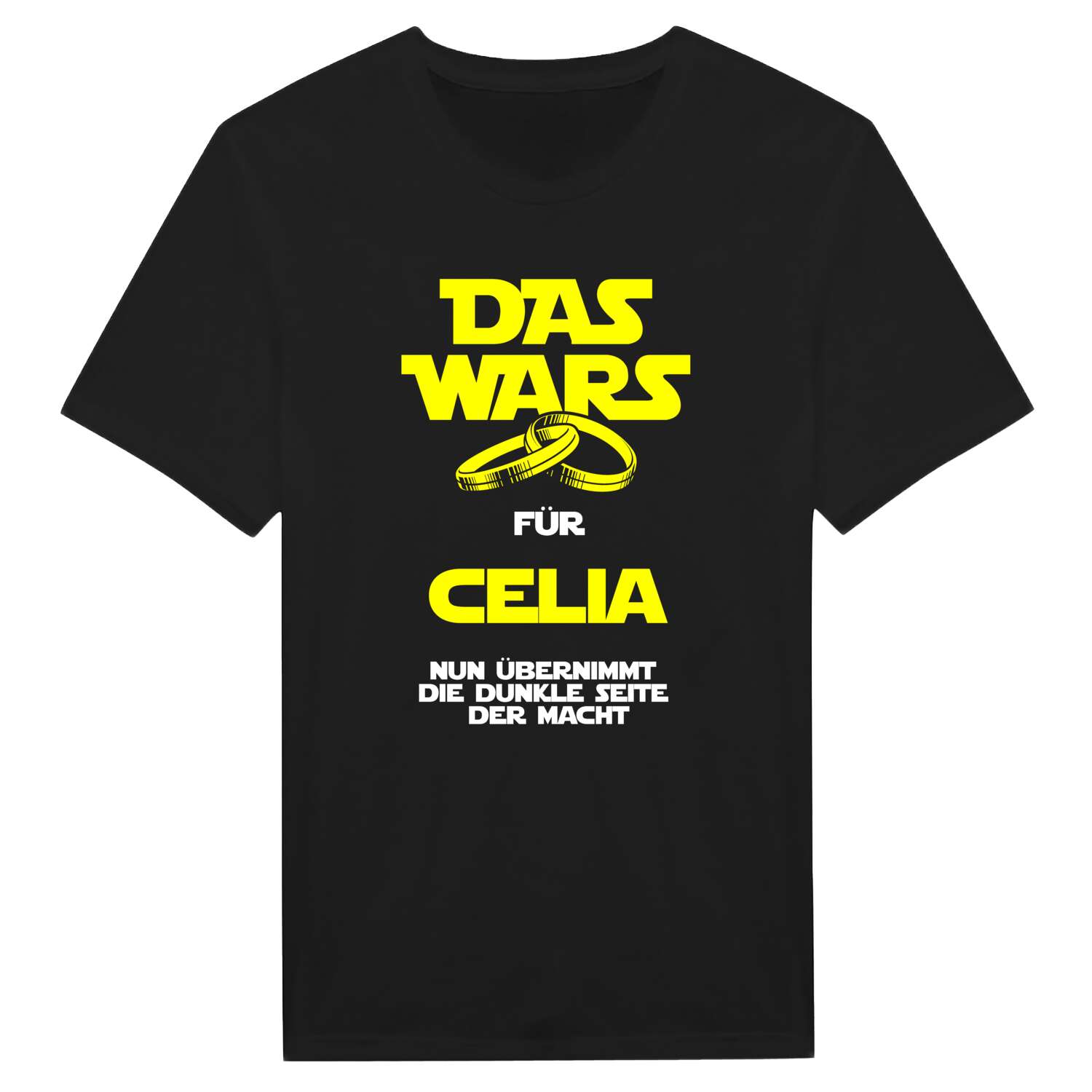 JGA T-Shirt »Das Wars« für den Namen »Celia«