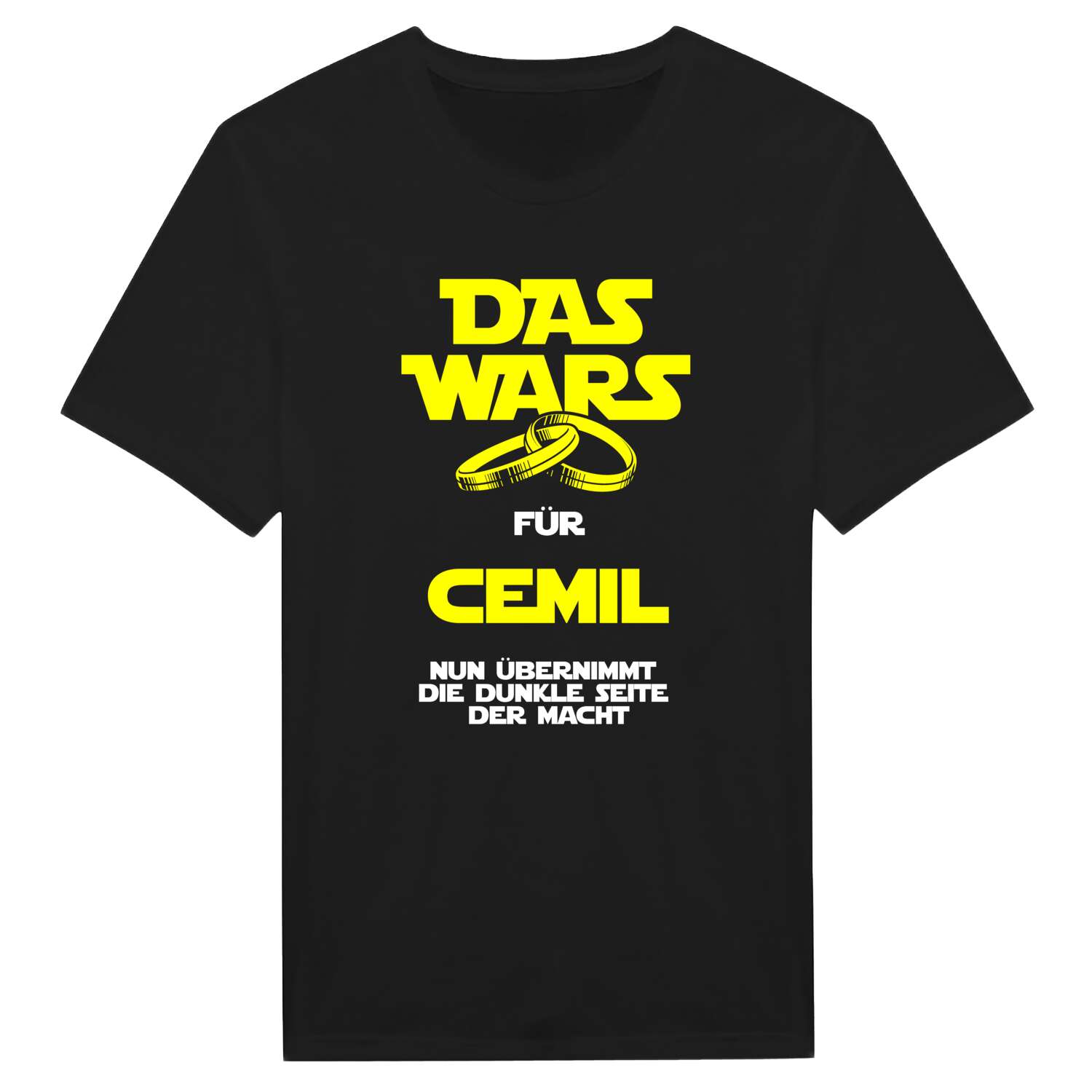 JGA T-Shirt »Das Wars« für den Namen »Cemil«