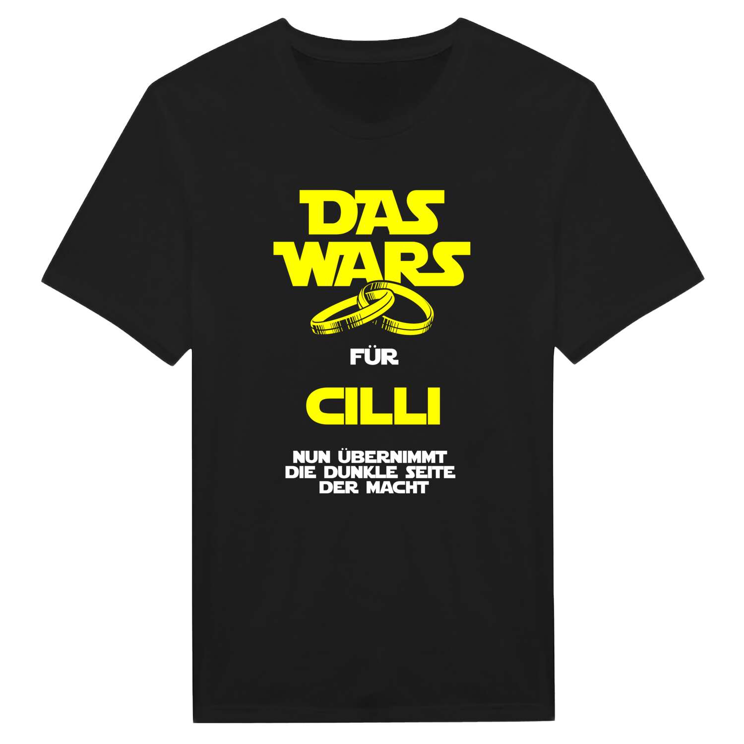 JGA T-Shirt »Das Wars« für den Namen »Cilli«