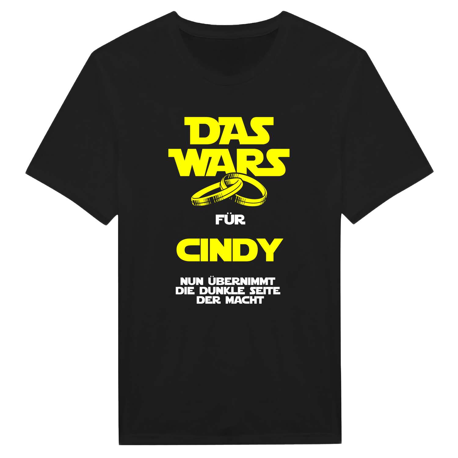 JGA T-Shirt »Das Wars« für den Namen »Cindy«