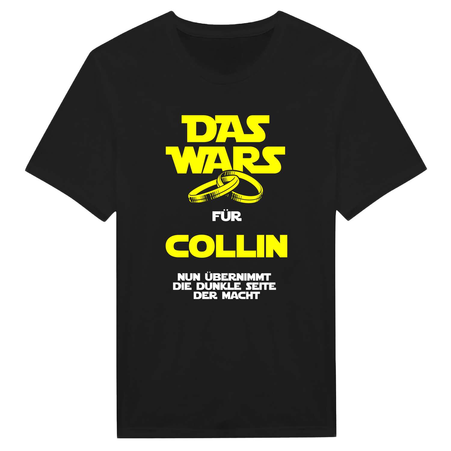 JGA T-Shirt »Das Wars« für den Namen »Collin«