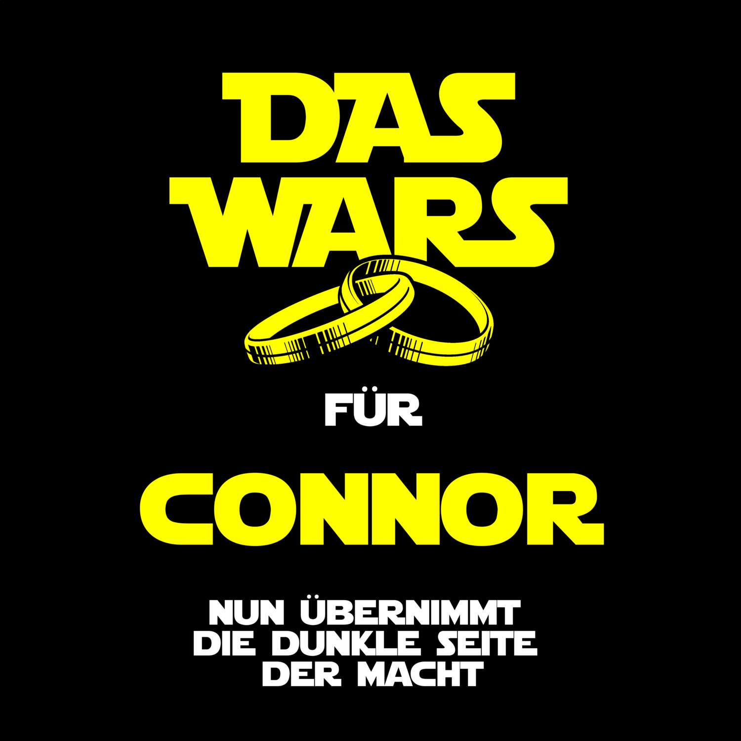 JGA T-Shirt »Das Wars« für den Namen »Connor«