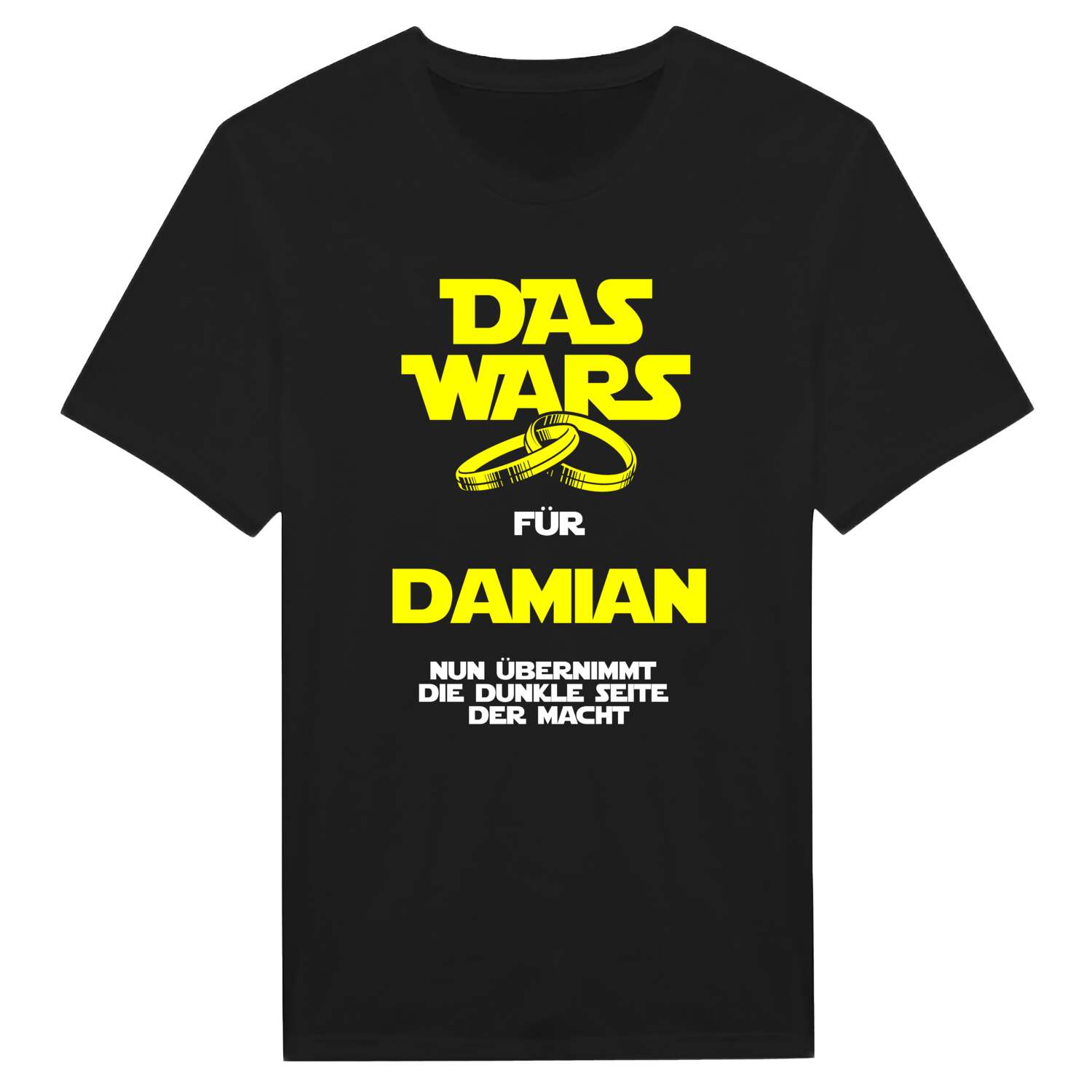 JGA T-Shirt »Das Wars« für den Namen »Damian«