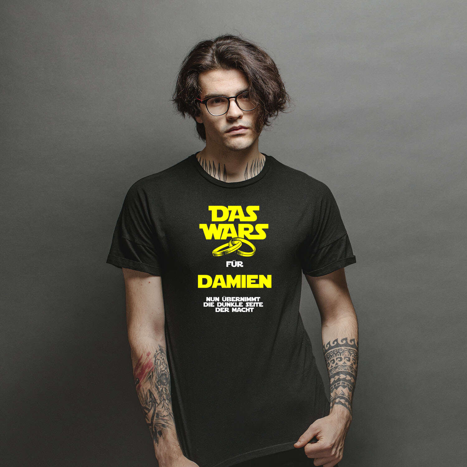 JGA T-Shirt »Das Wars« für den Namen »Damien«